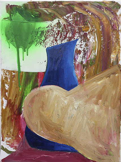 Blue, 2013. Oil on Canvas, 16 x 12 inches. 