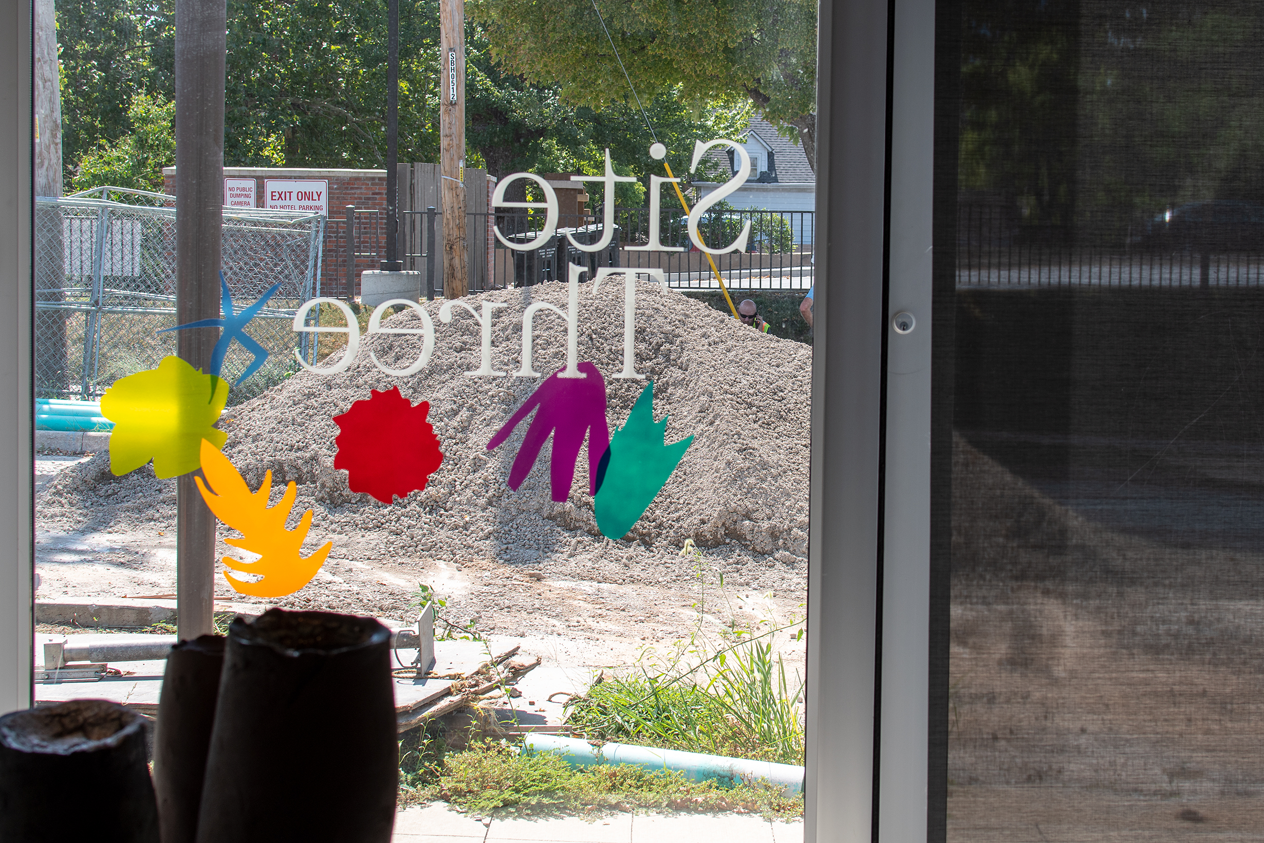 Site Two and ThreeExhibition identity, signage, printed matter