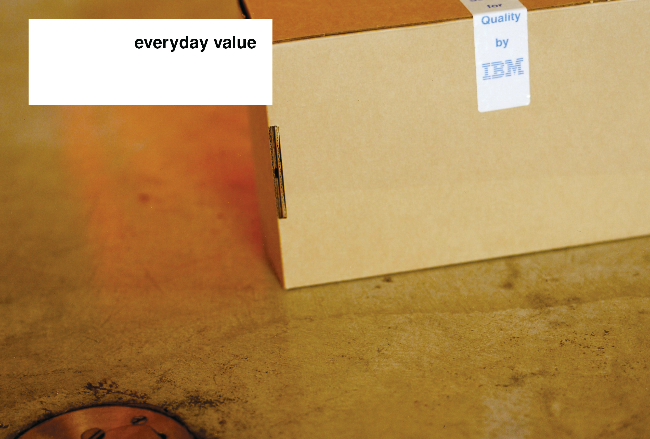 Everyday IBM: Global Brand Book, inside spread.