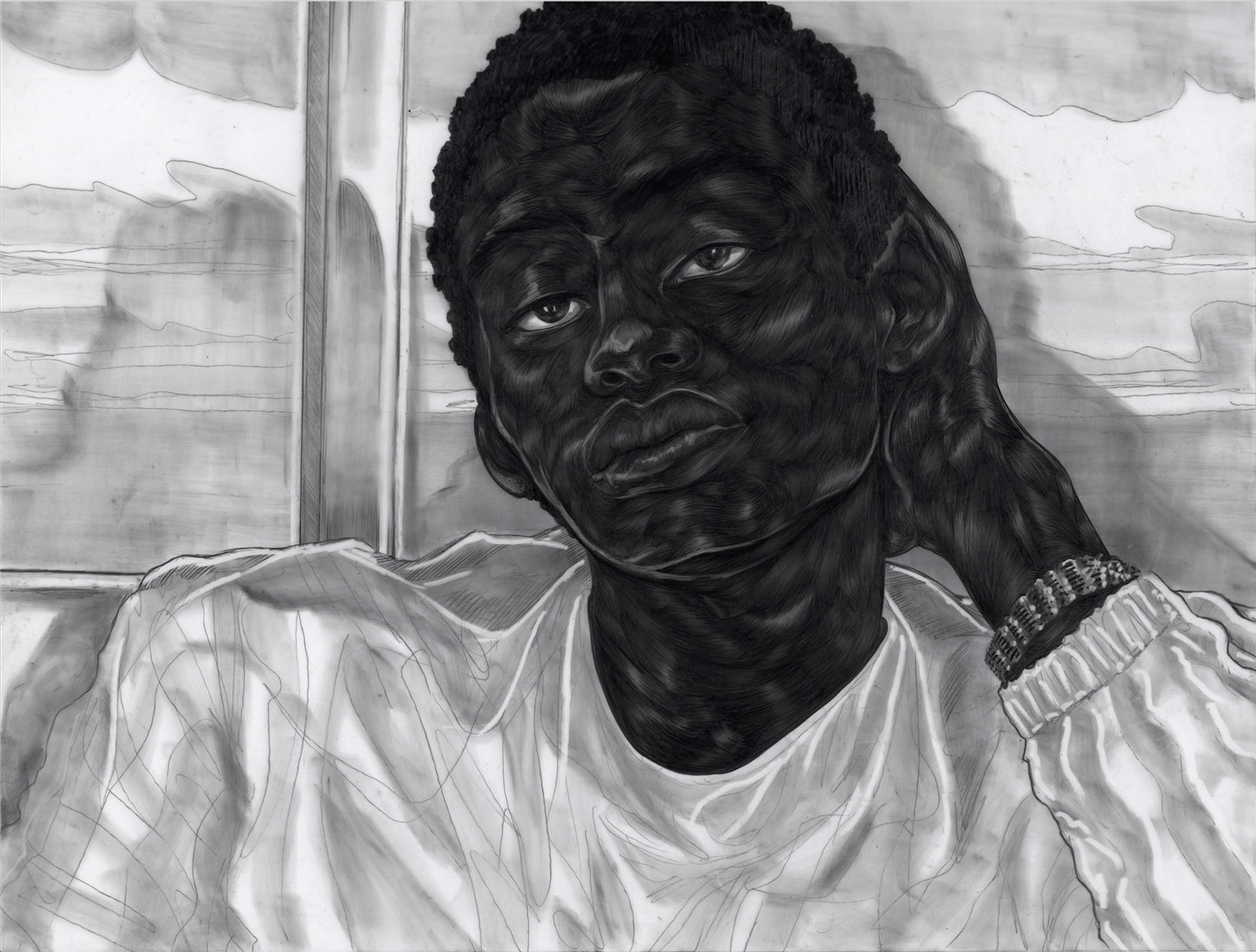 Every Inch, 2020, Diptych (Detail)