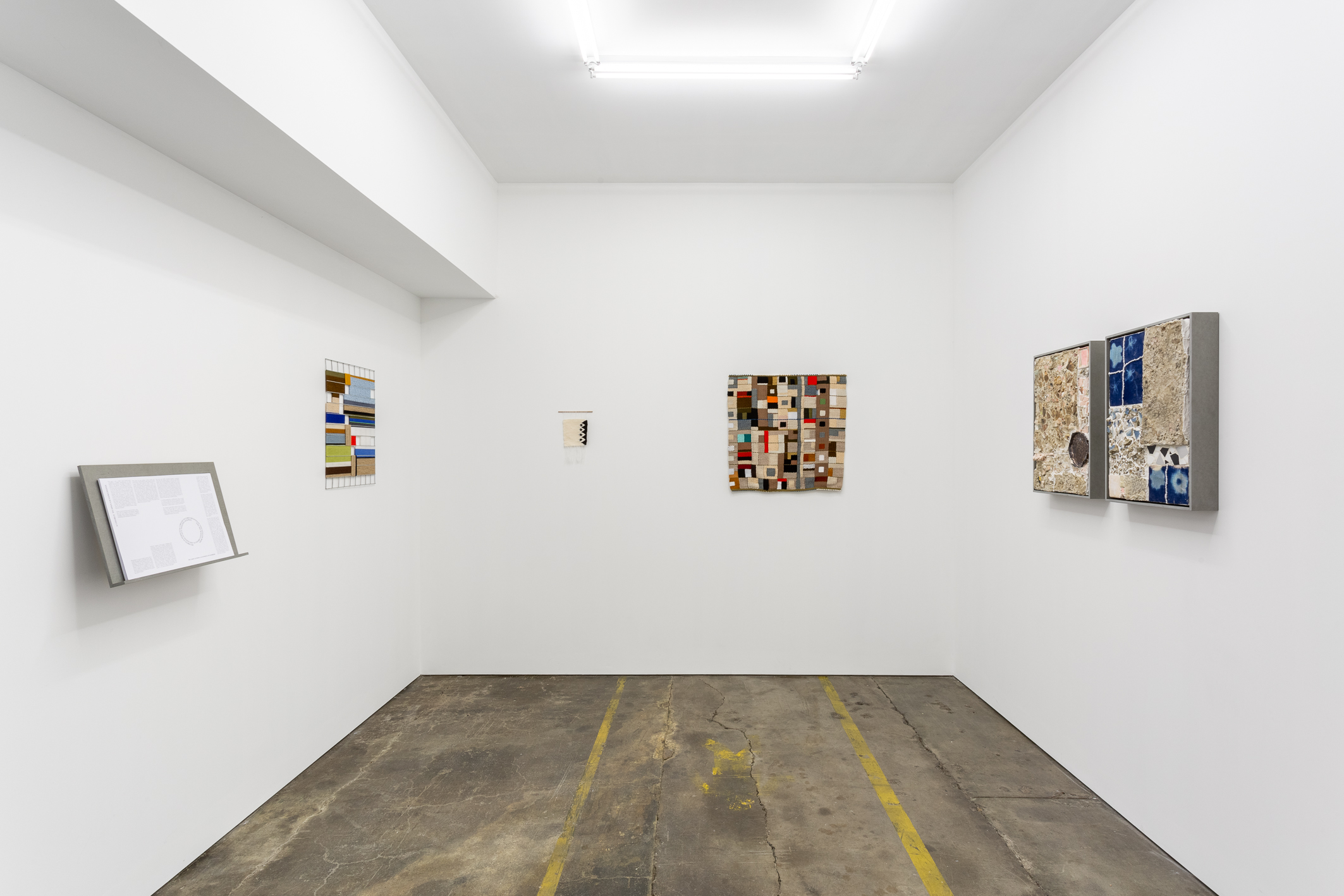 Installation image featuring Jacqueline Stojanović and Jordan Mitchell-Fletcher