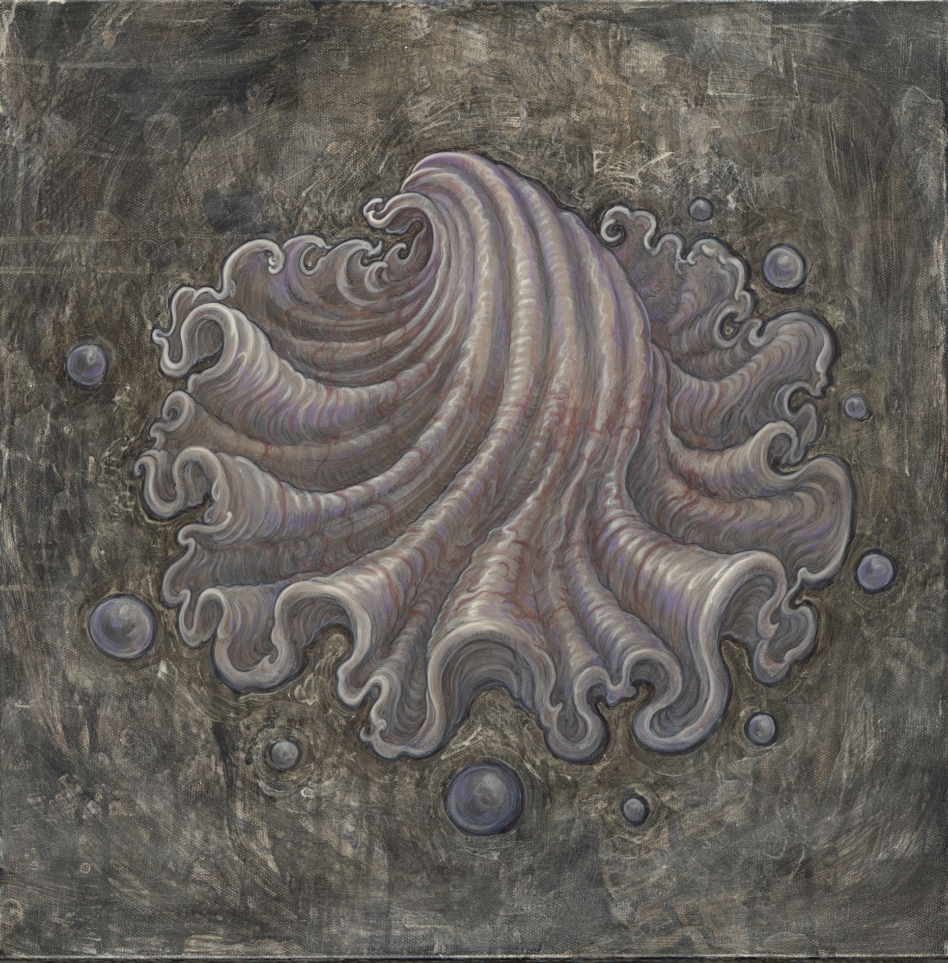 " Alternative Ancestory (1 of 4)" , 50 x 50 cm, acrylic on canvas 