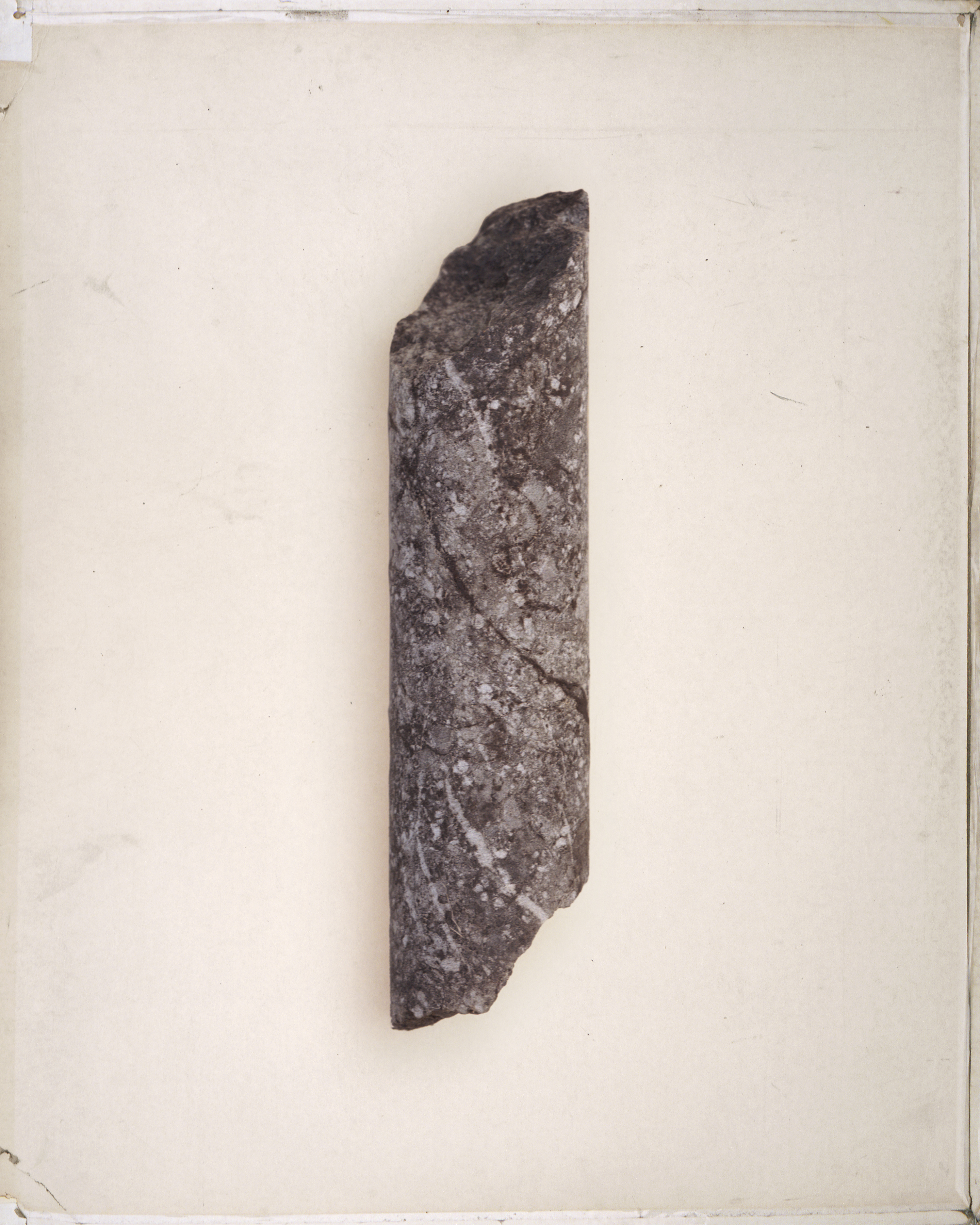 Rock core samples