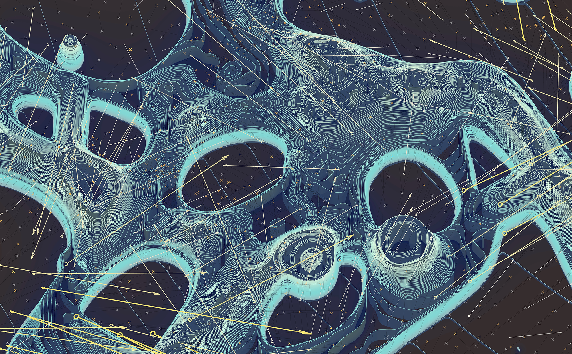 Simulating methane subterranean pathways