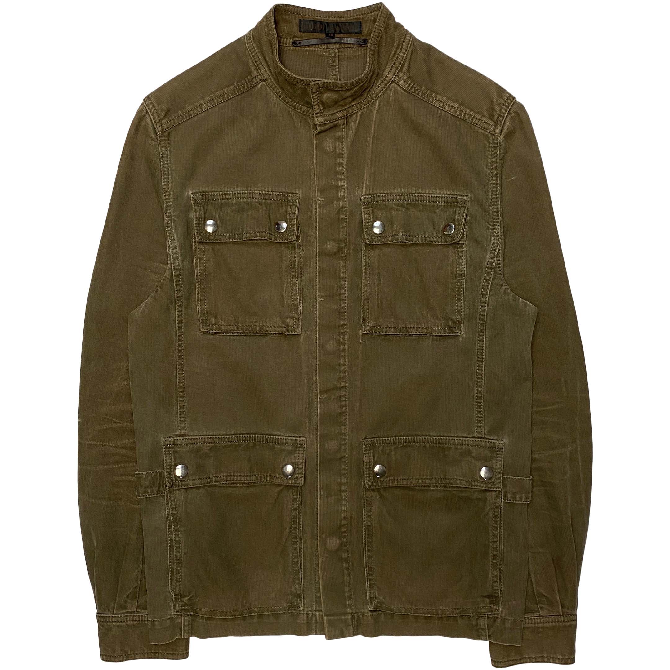 Veronique Branquinho, S/S 2004 Military Jacket in Overdyed Pique