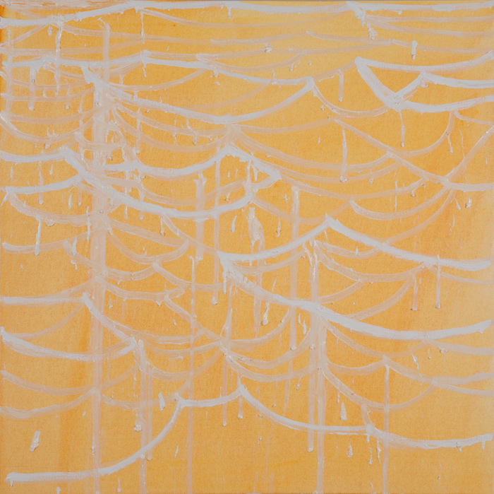 Yearling, 2013, oil on canvas, 48x48in