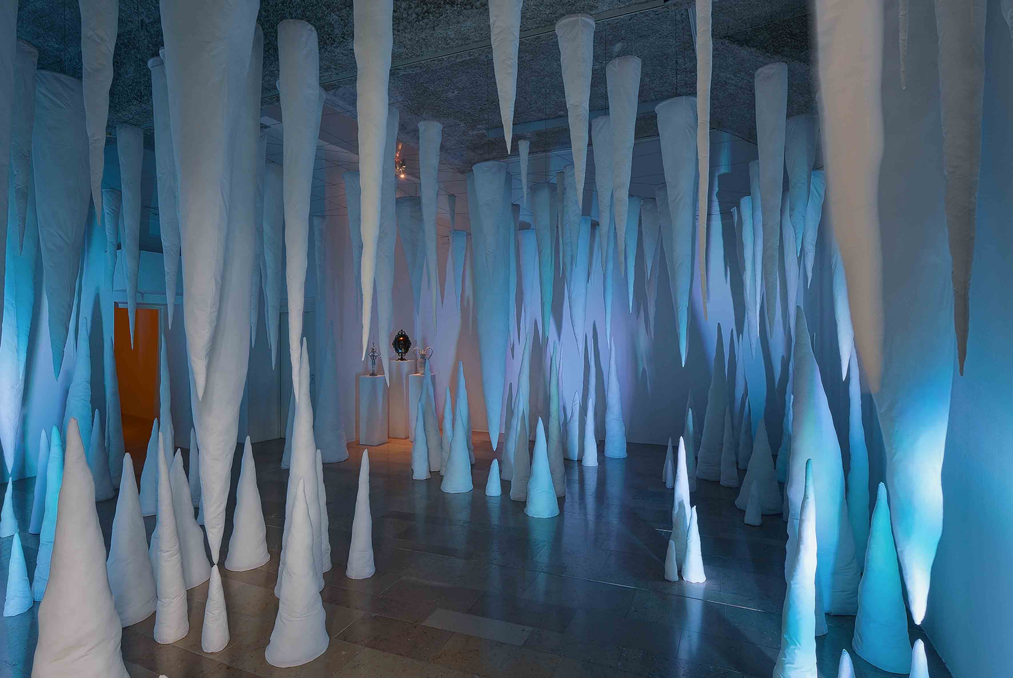 DROP by ROBBERTO and MILENA ATZORI at LA HALLE curated by GIULIA TURATI [from 20240413 to 20240629] [Photo: Blaise Adilon]