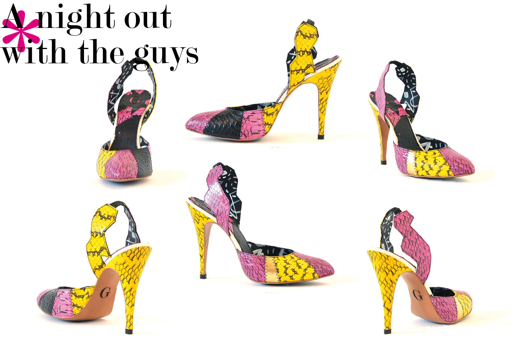 A night out with the guys Basic Slingback Prototype