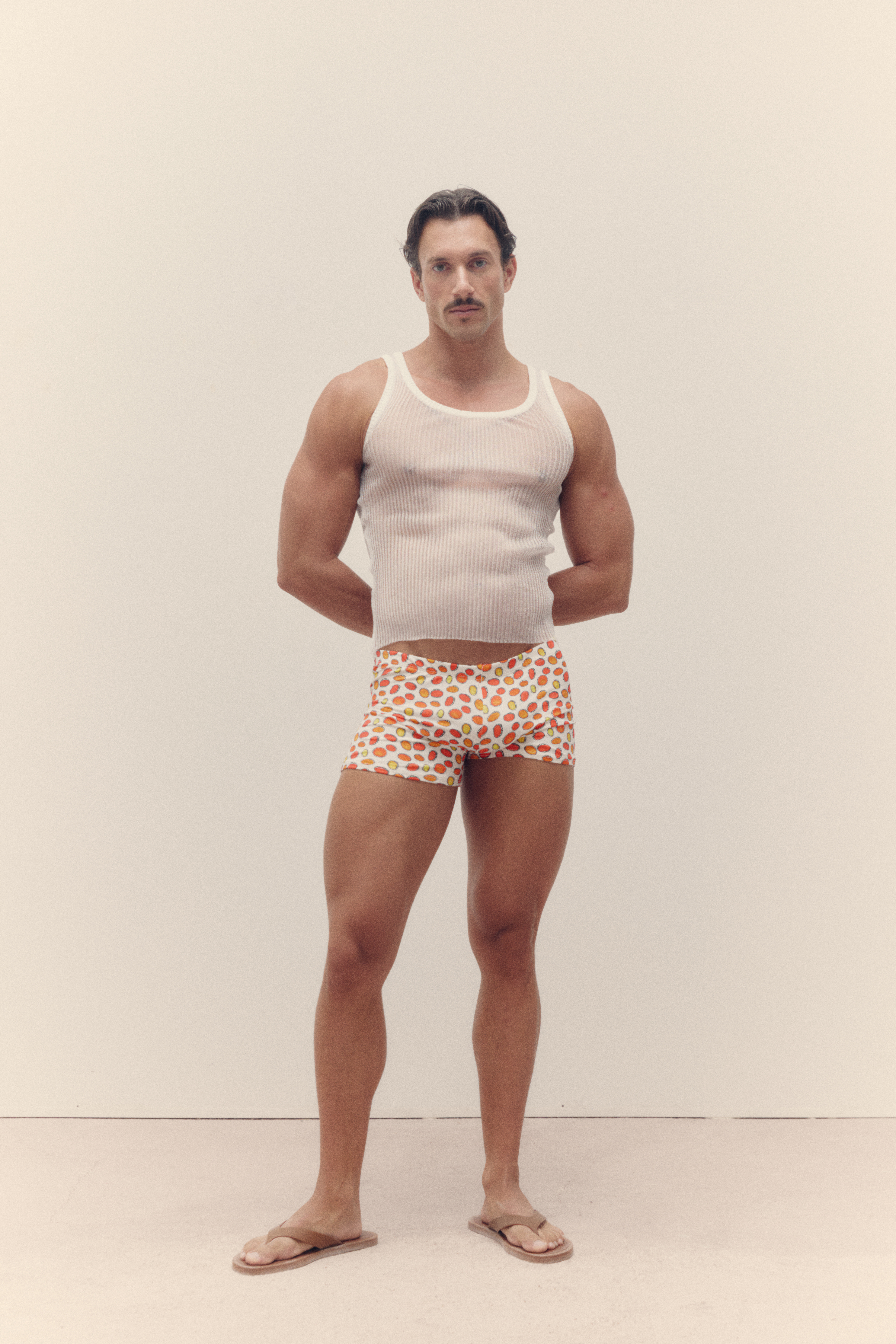 Kristal White Knit Tank Top