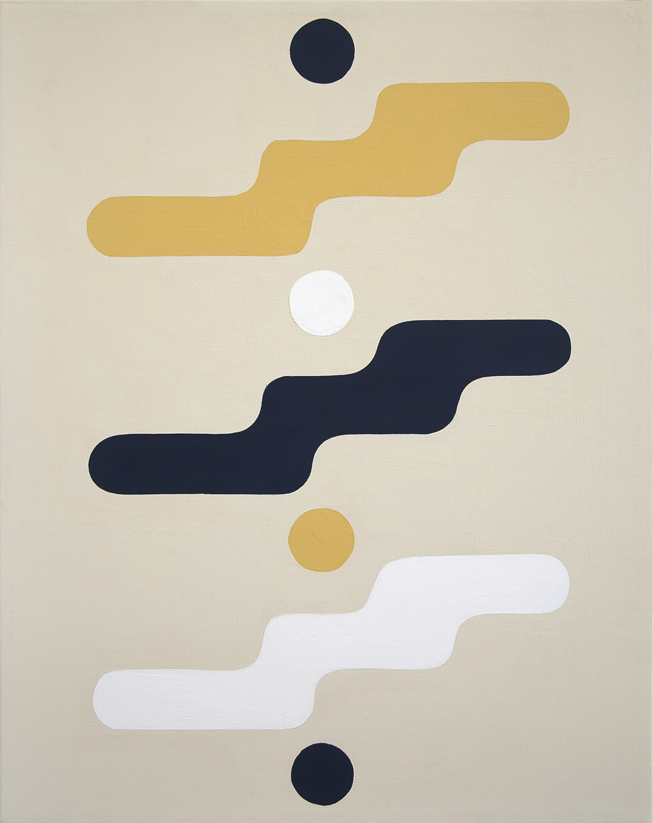 Four Views Of The Same Day 16" x 24" (2016)