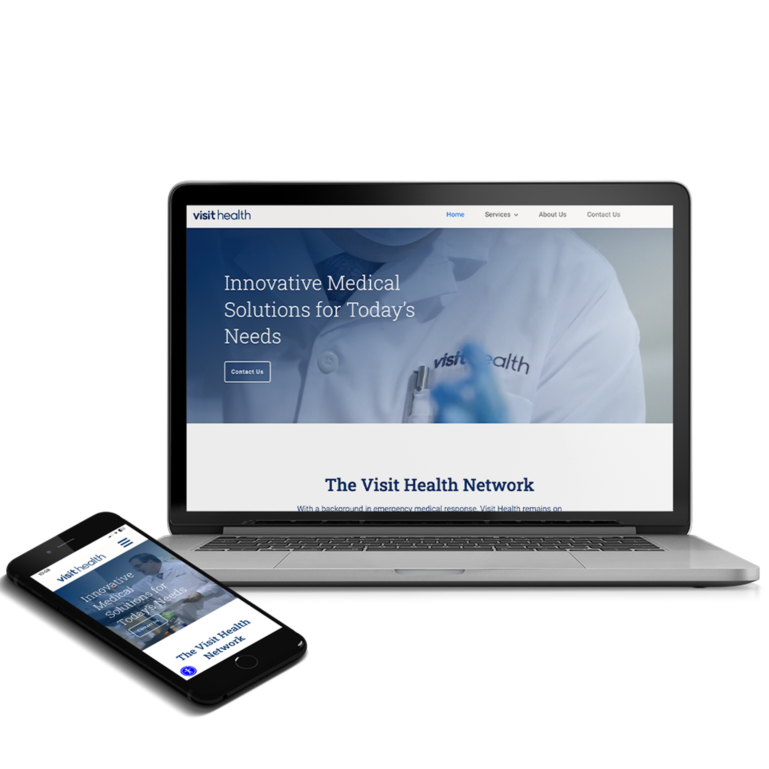 Visit Health homepage, 2022