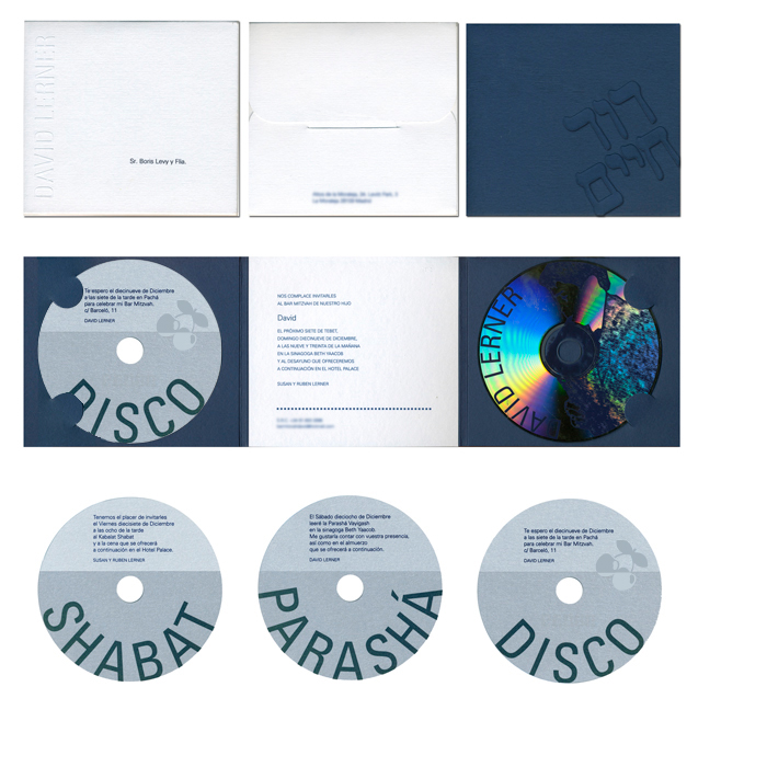 Dise&ntilde;o Invitaci&oacute;n Bar Mitsv&aacute;
