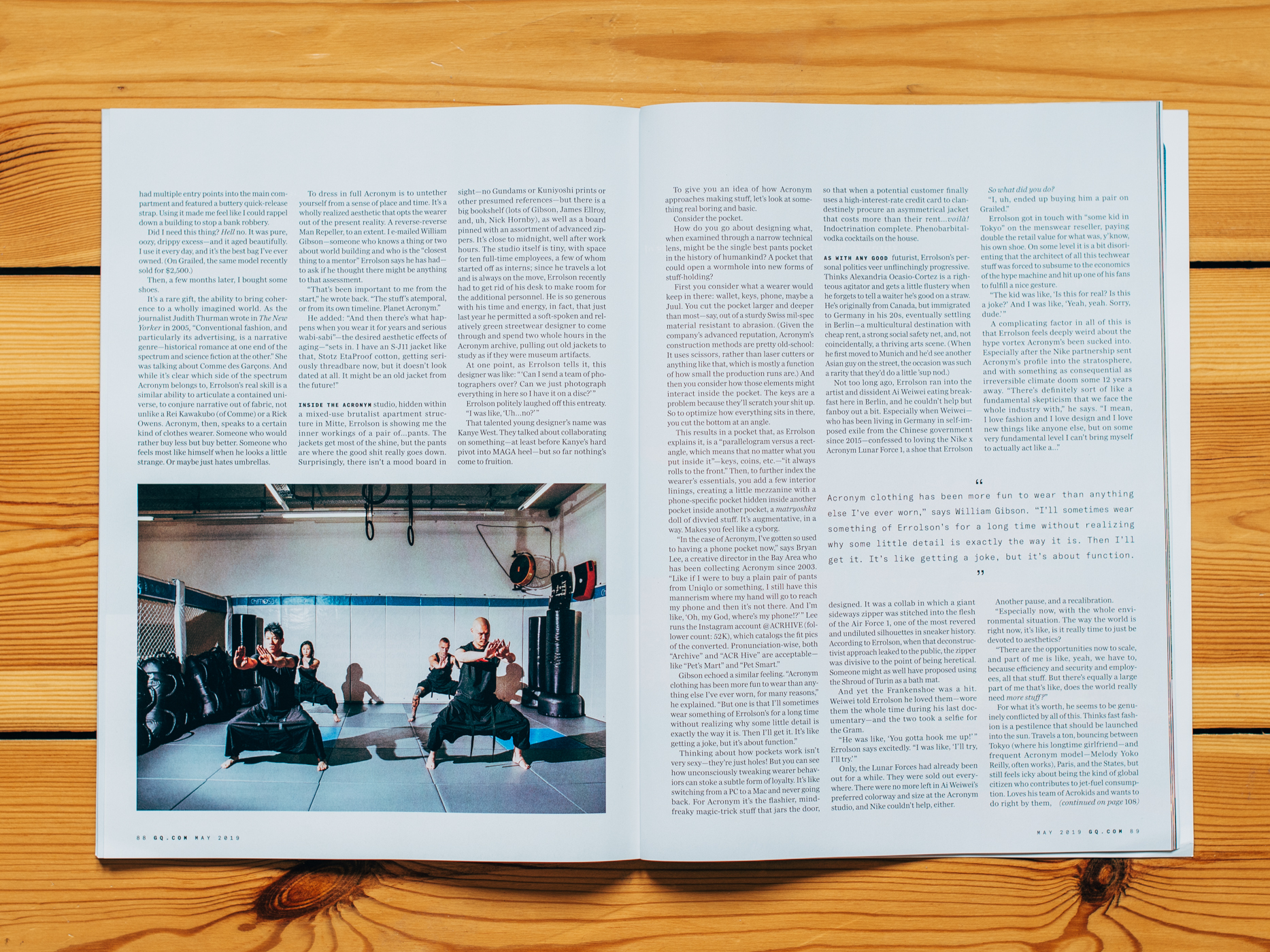 GQ (US) May Issue / Errolson Hugh, Acronym / April 2019