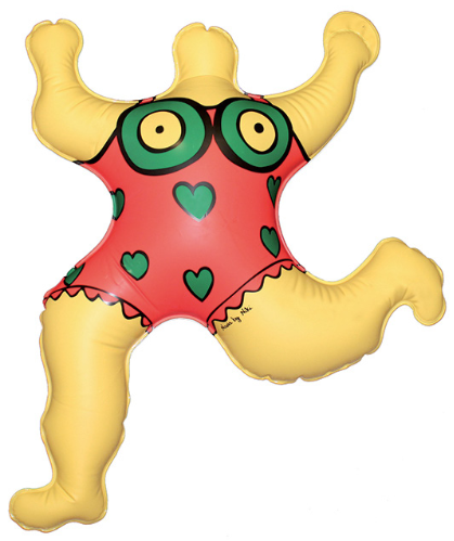 Niki de Saint Phalle: Inflatable Yellow Nana