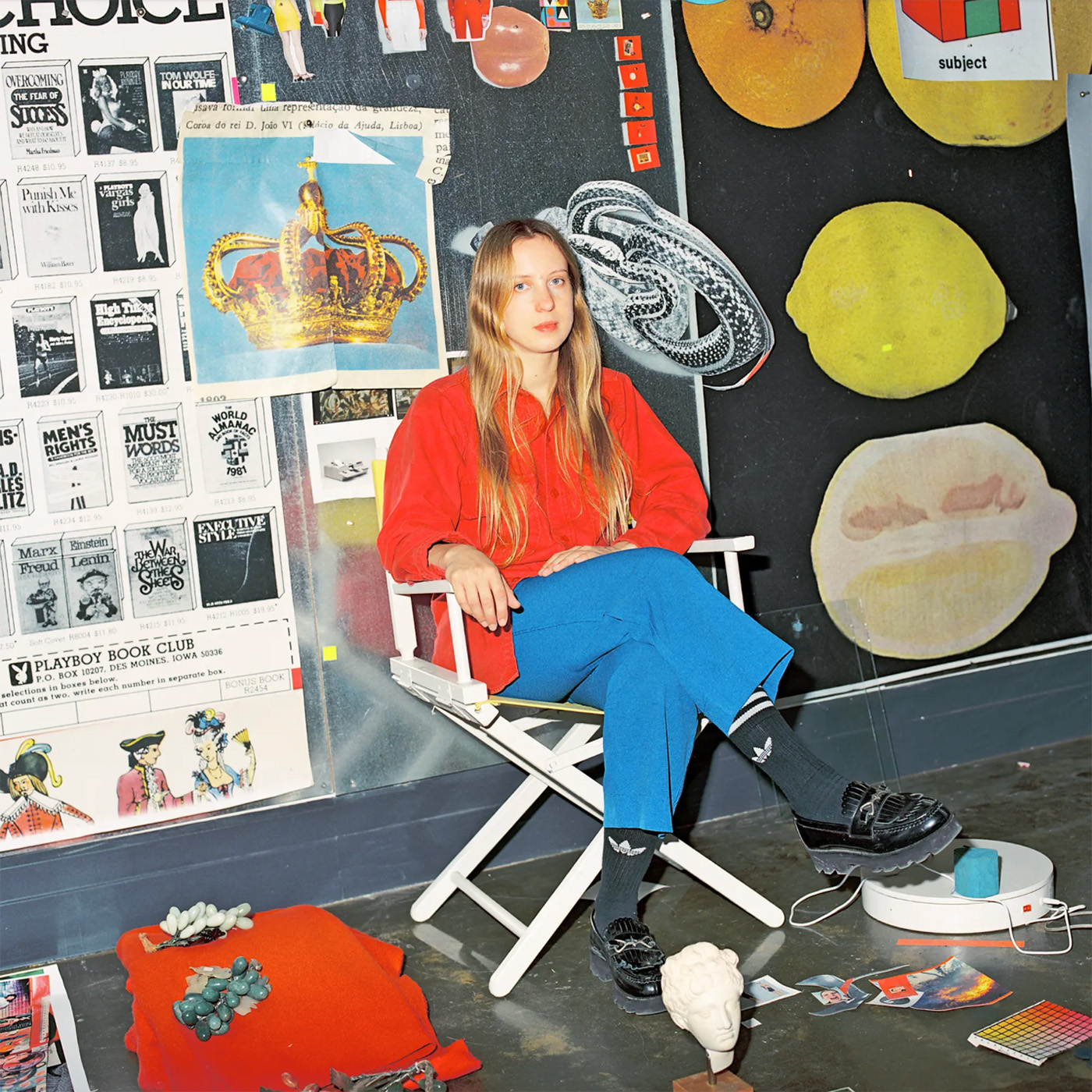 Sara Cwynar, Photographed by Maya Fuhr