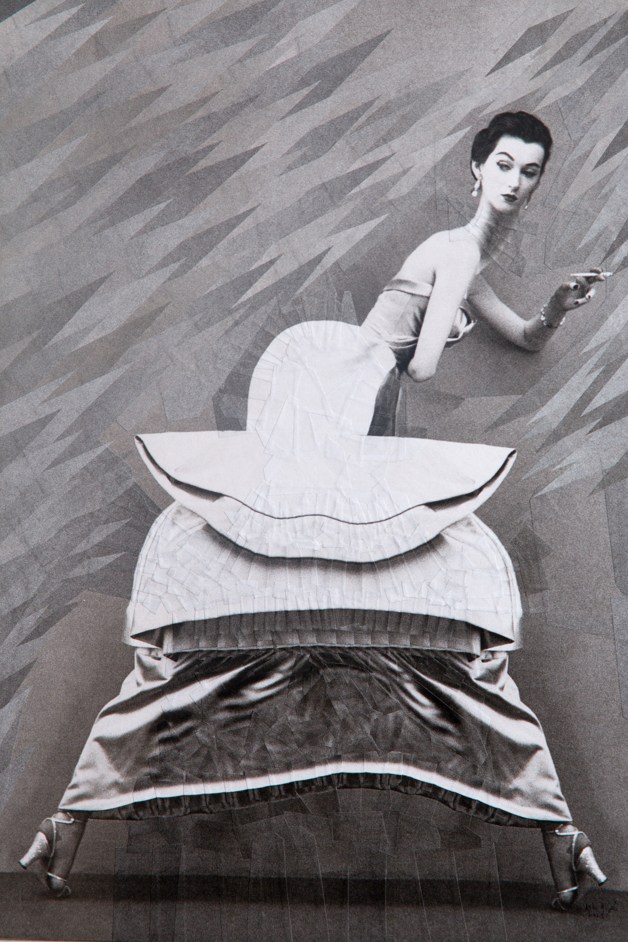 Dovima I, 2013, 8.2 x 11.6 inches