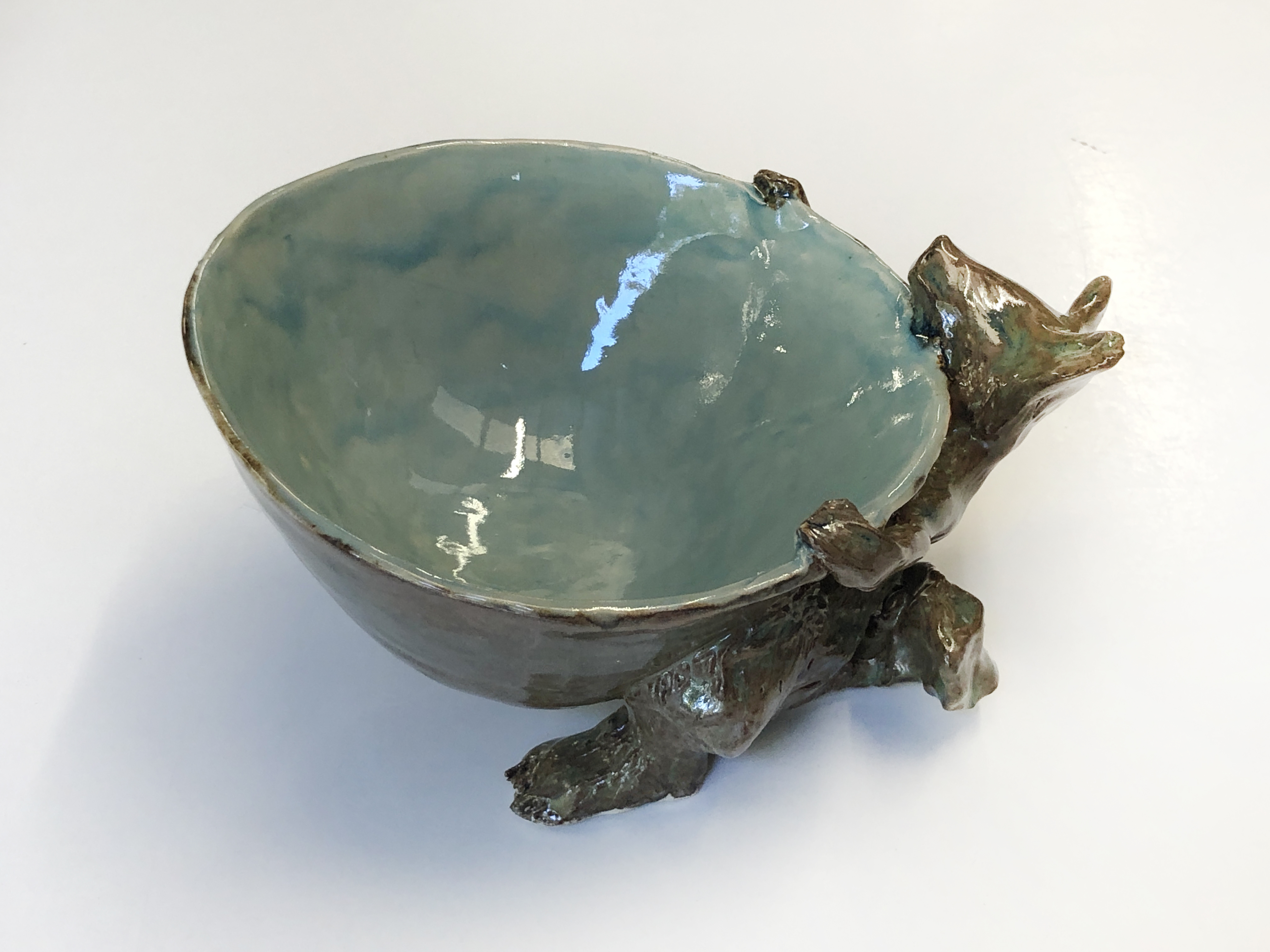 glazed stoneware 15x16cm