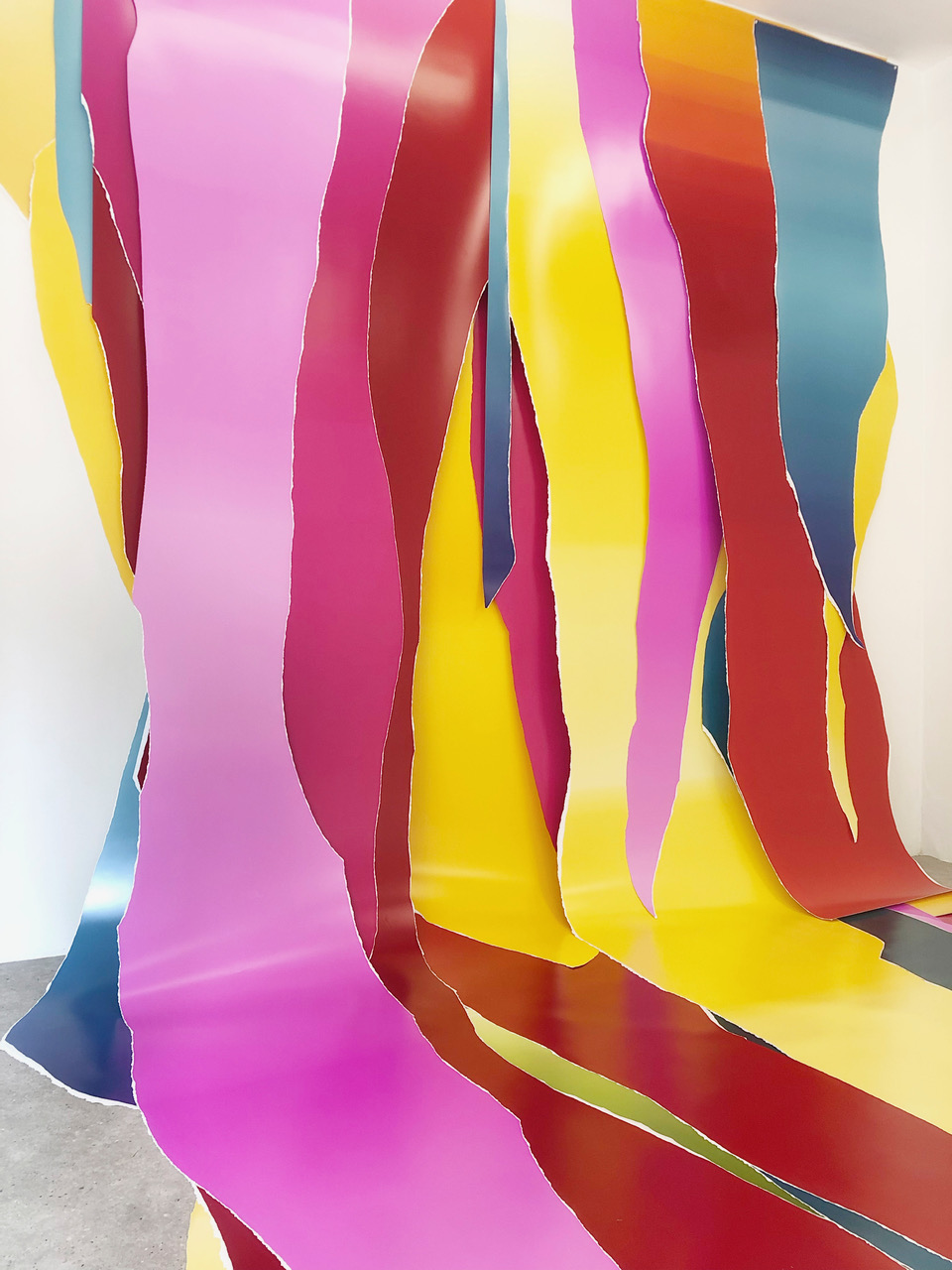  	  FATA MORGANA (cascadeur), Galerie Quatre, Arles (F),  2021.