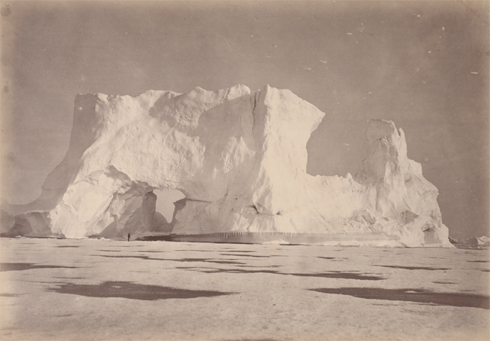 William Bradford, John. L. Dunmore & George Critcherson,  Castle Berg in Melville Bay over two hundred feet high, 1869