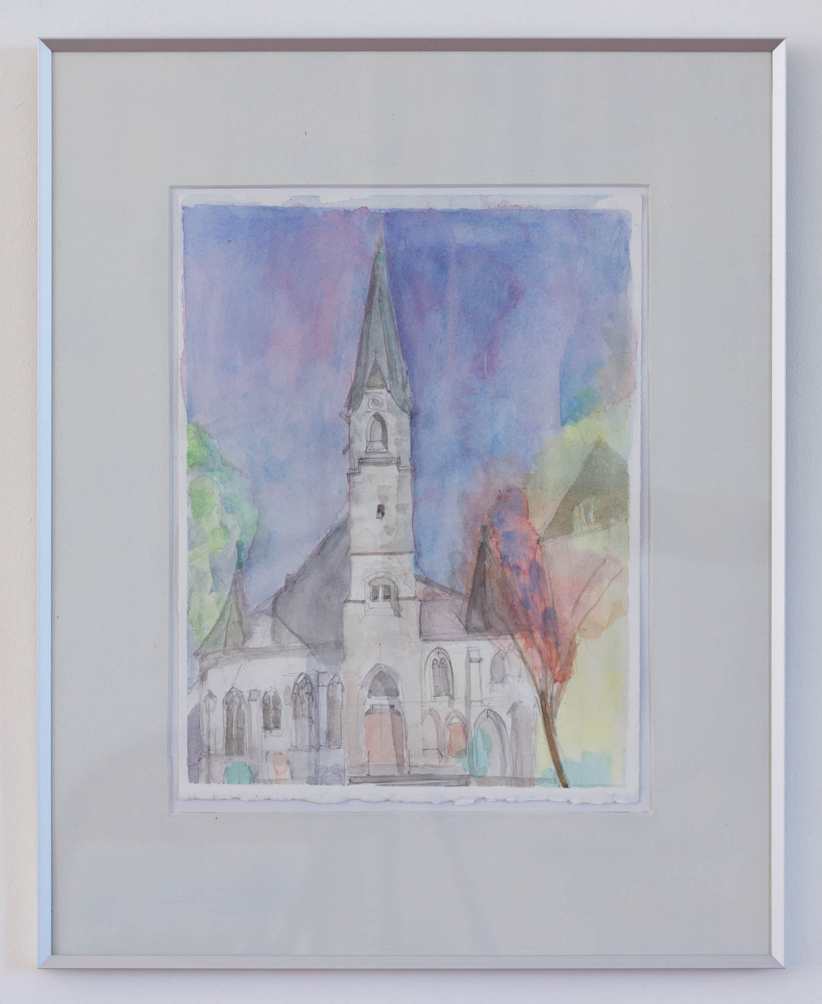 Leonfelden, Watercolour, 2020, 25,5x33cm