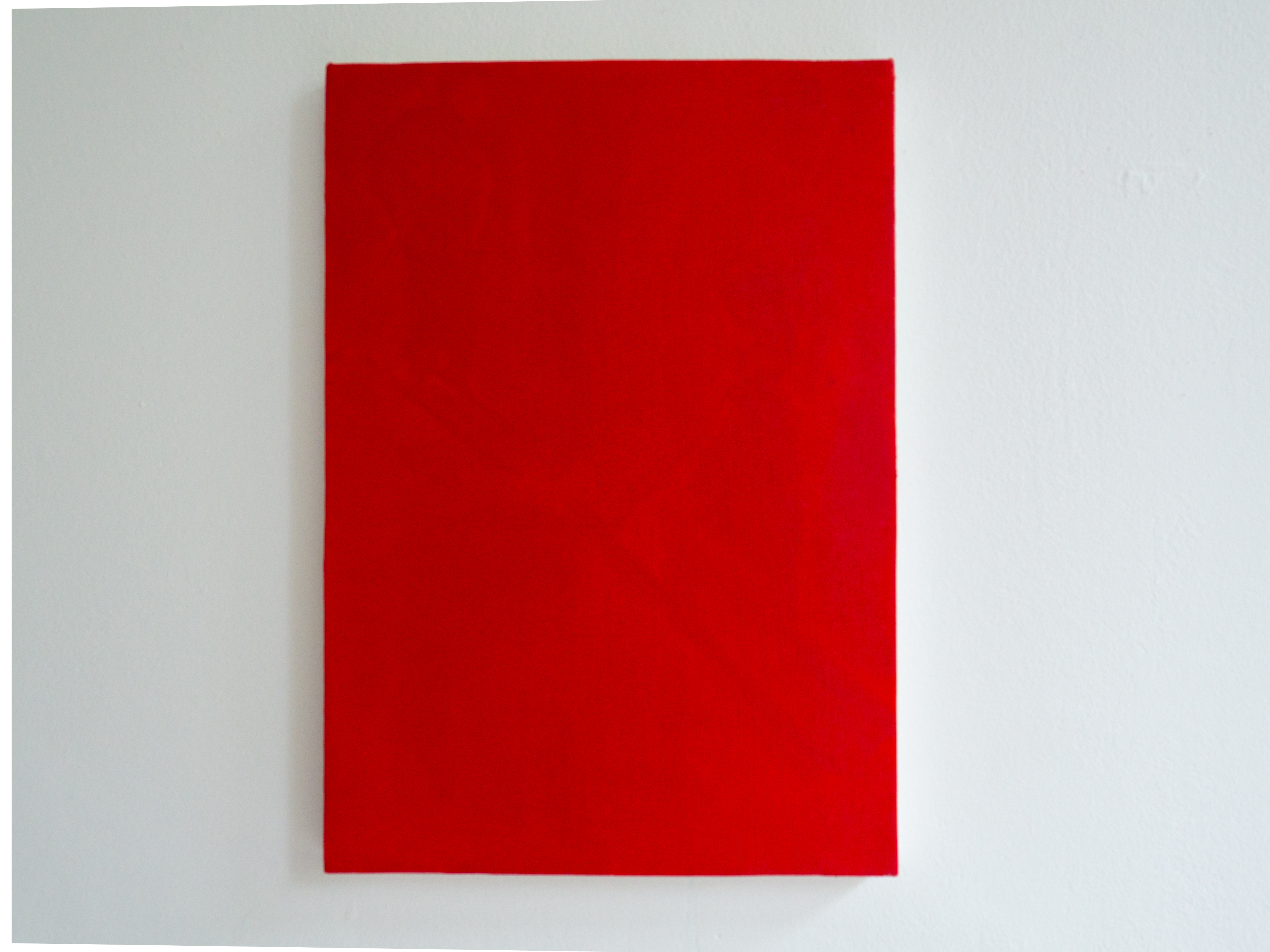 It's Not Over, Detail of Red Monochrome