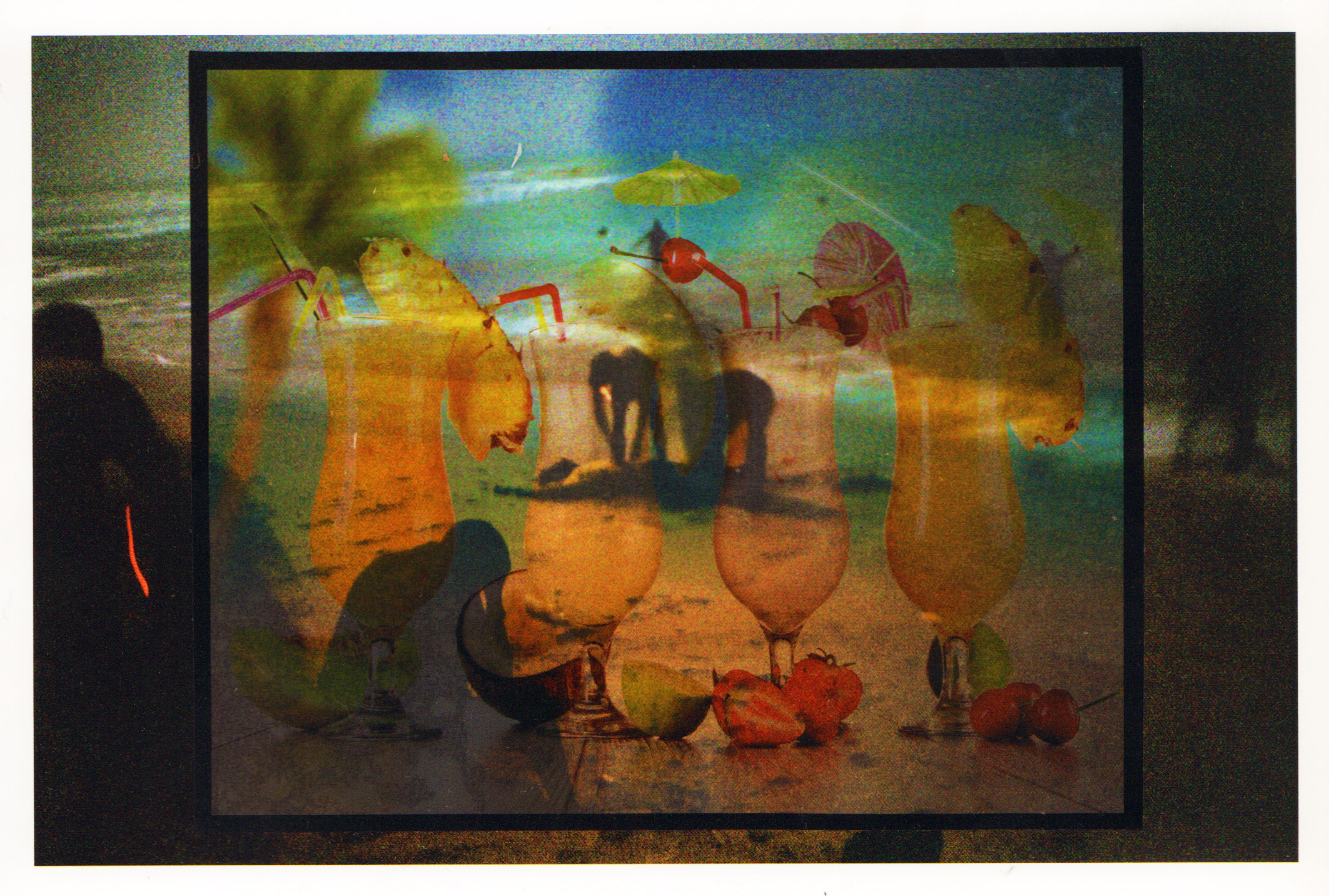 Refugees Ruined My Holiday, 2016, collage, 28 x 20 cm