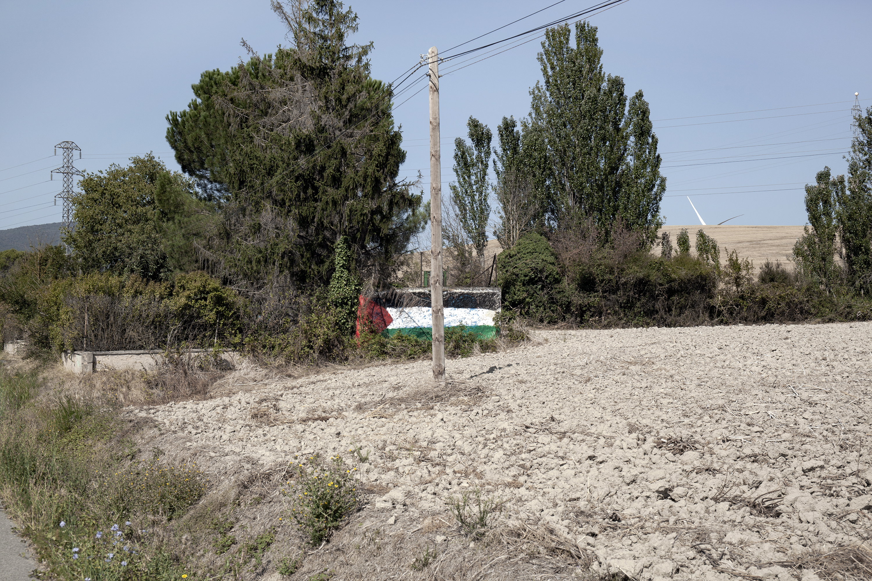 Road NA700 between Ororbia and Etxauri in Navarre, Spain