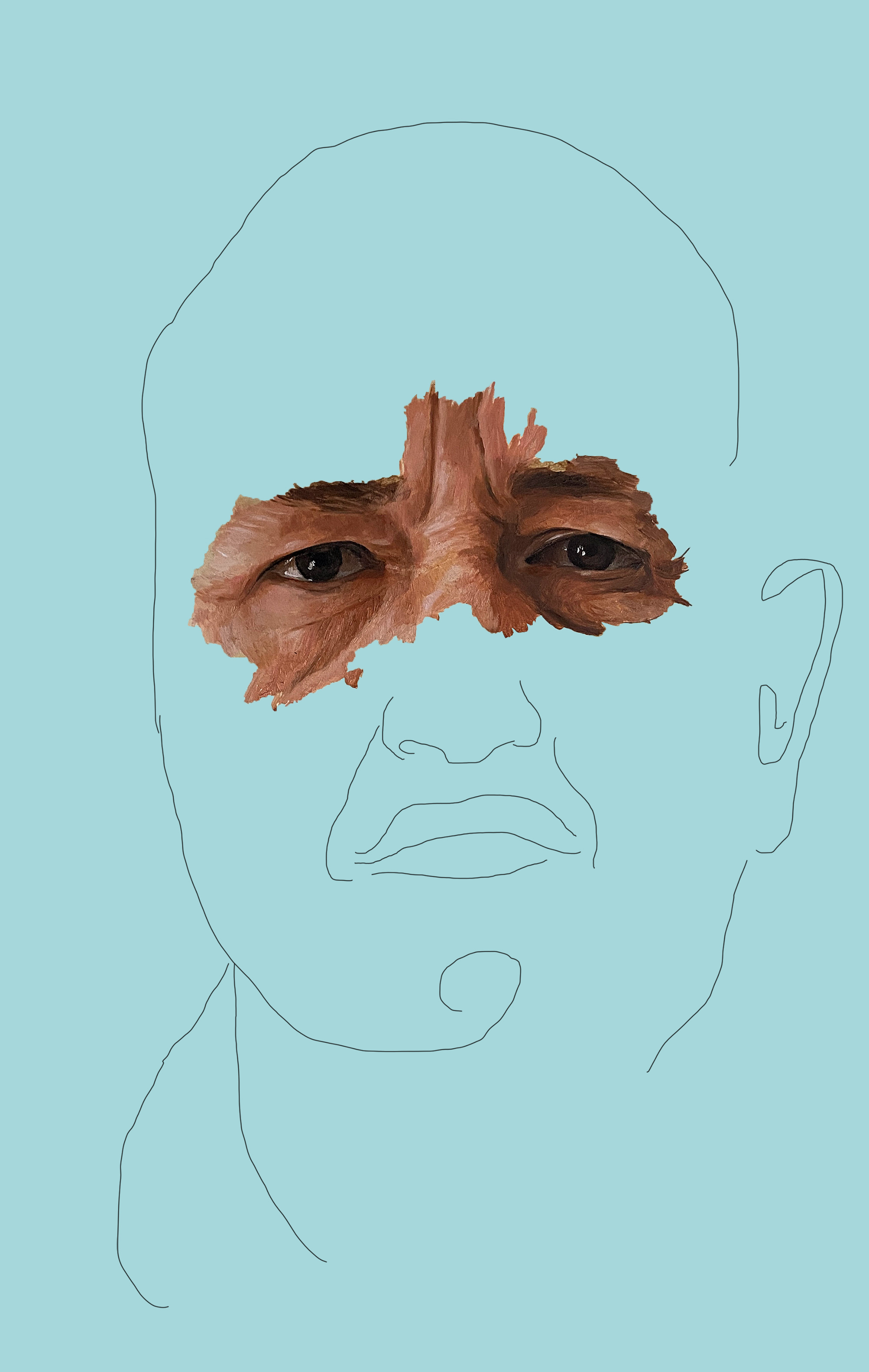 Oil painting with Photoshop finish