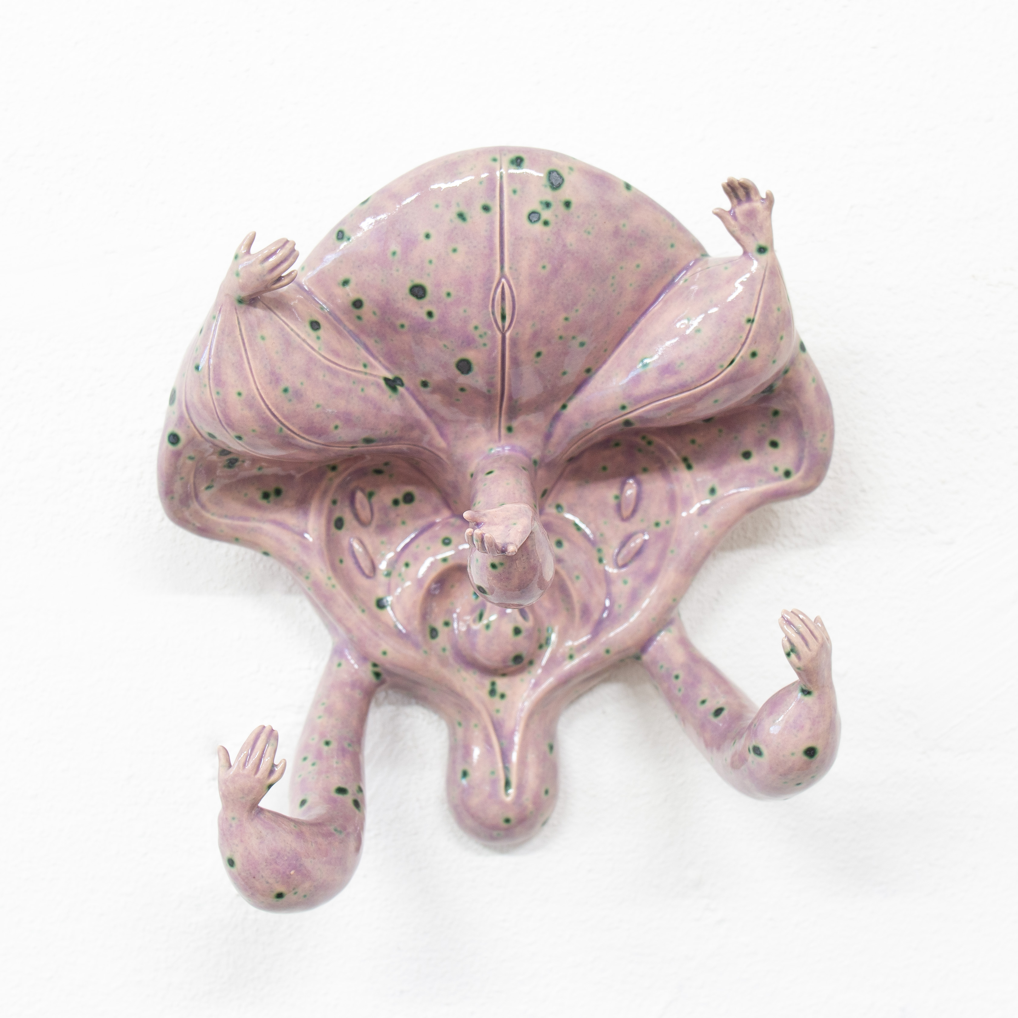 Monsoon Advancing (with infinite softness)Stoneware, glaze30 x 30 x 22 cm (12 x 12 x 9 in)2022