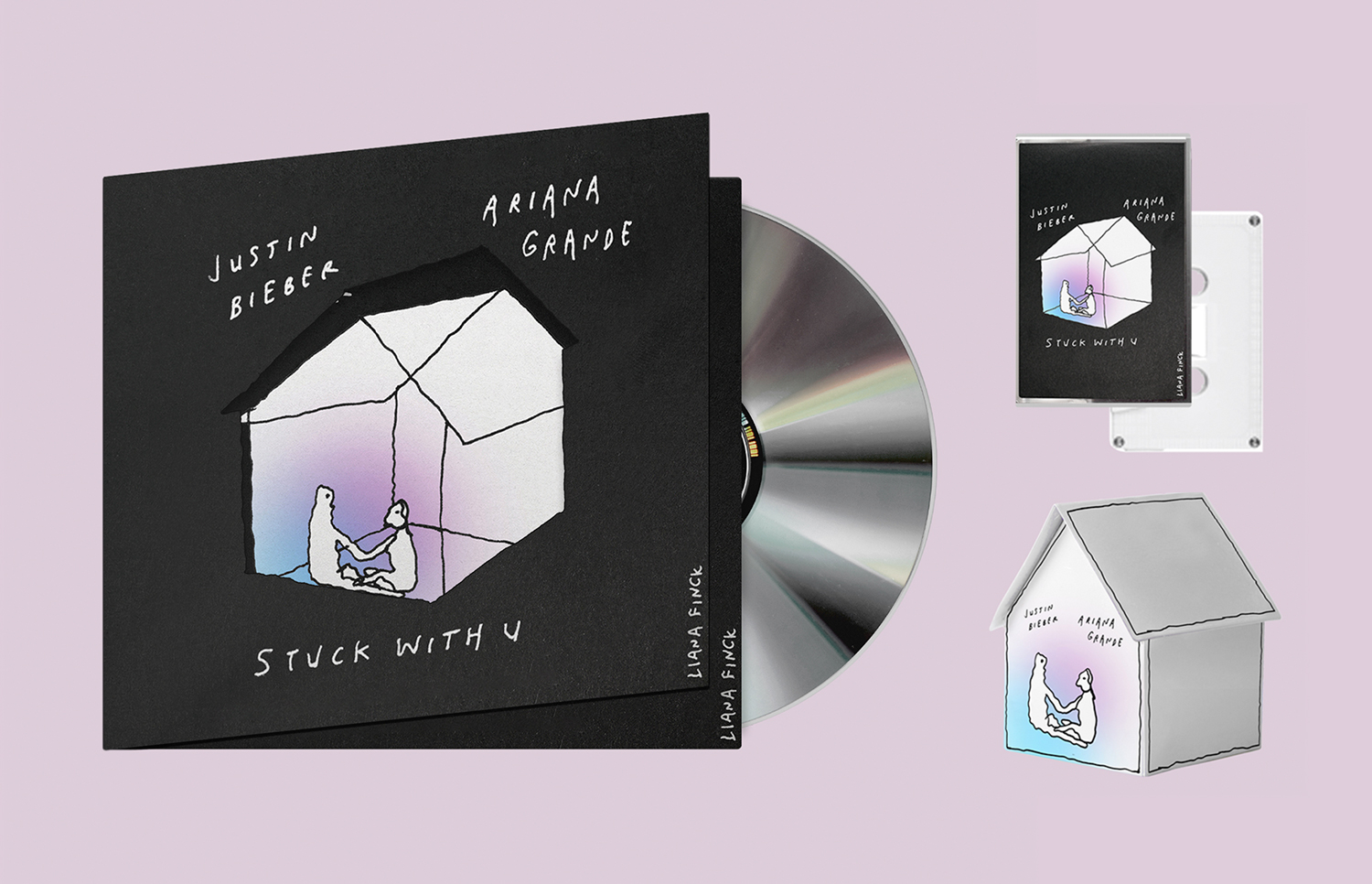 ariana grande & justin bieber - stuck w u