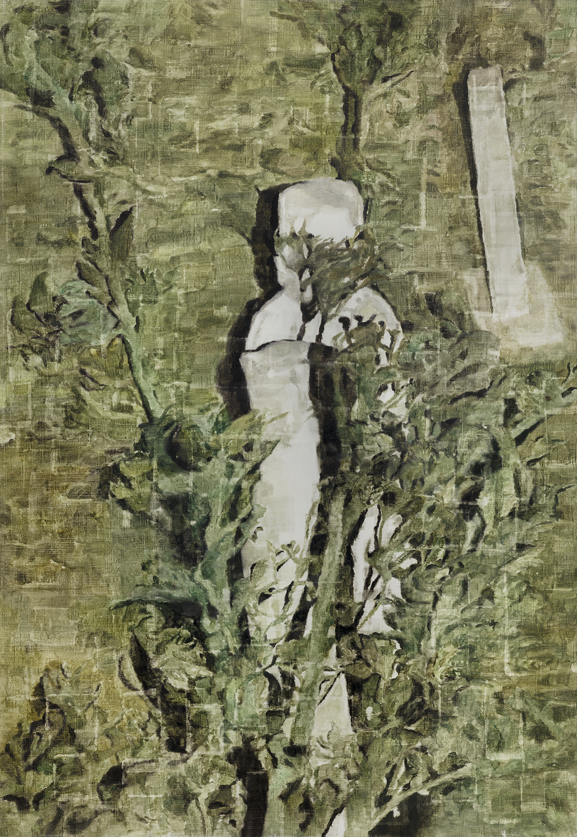 비림 碑林/2015/리넨에 유채/163x112cm