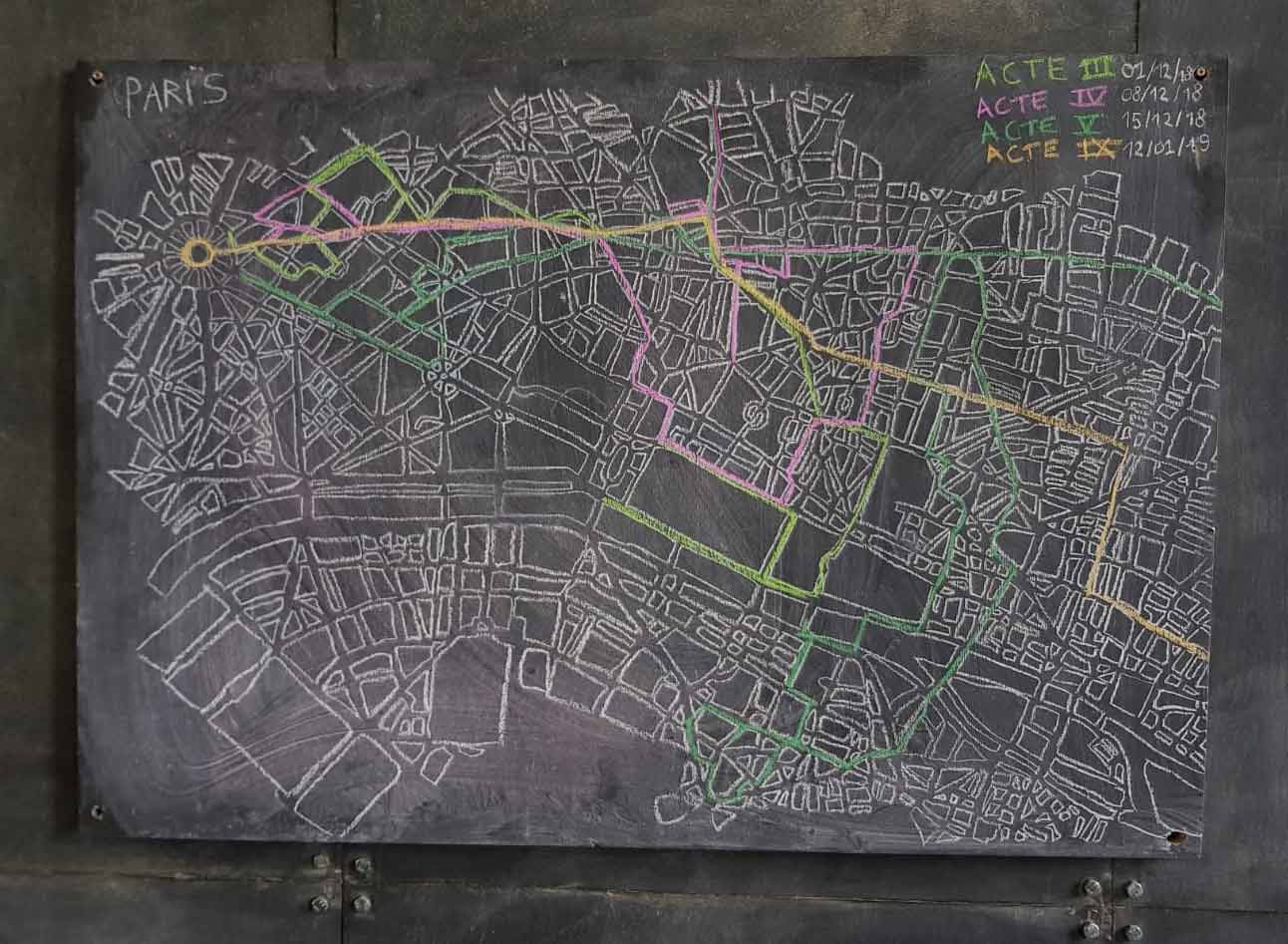 performance #3, HEAD, Genève, janvier 2019 