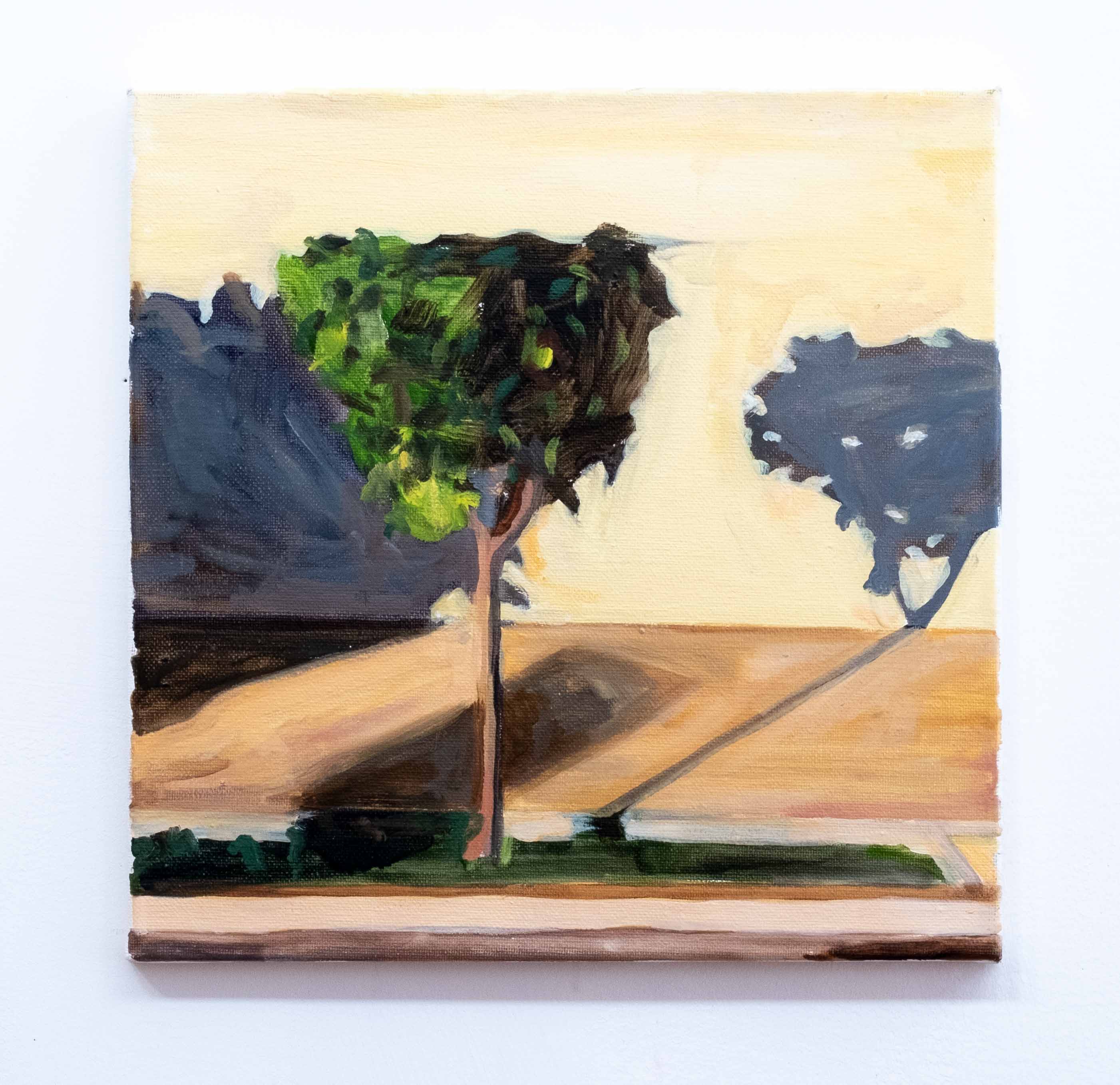 Topiary, oil on canvas, 12 x 12 inches, 2008