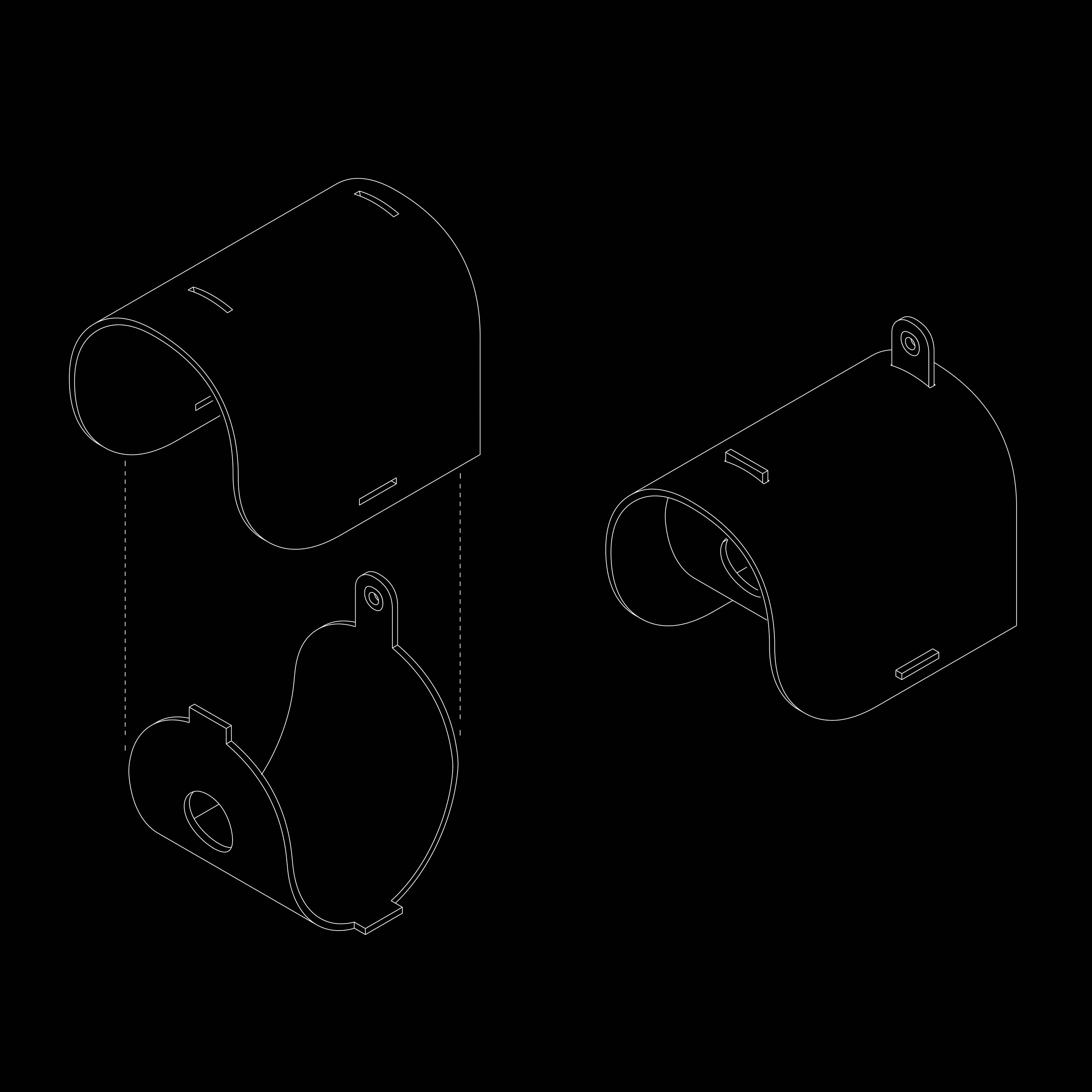 Diagram by Alex Cashmore, Two-Part Birdhome, Cork, 2021