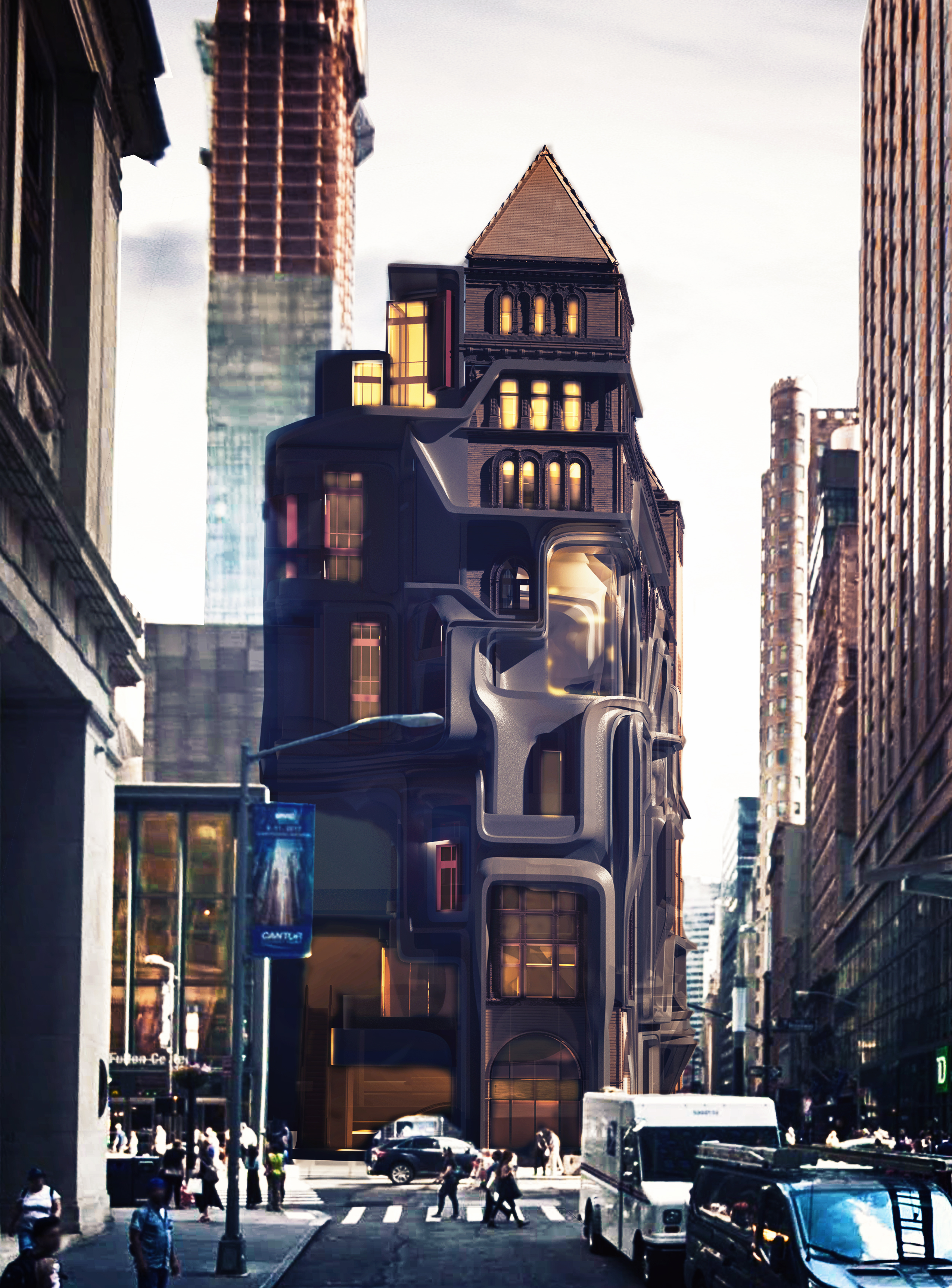 Rendering Street Perspective