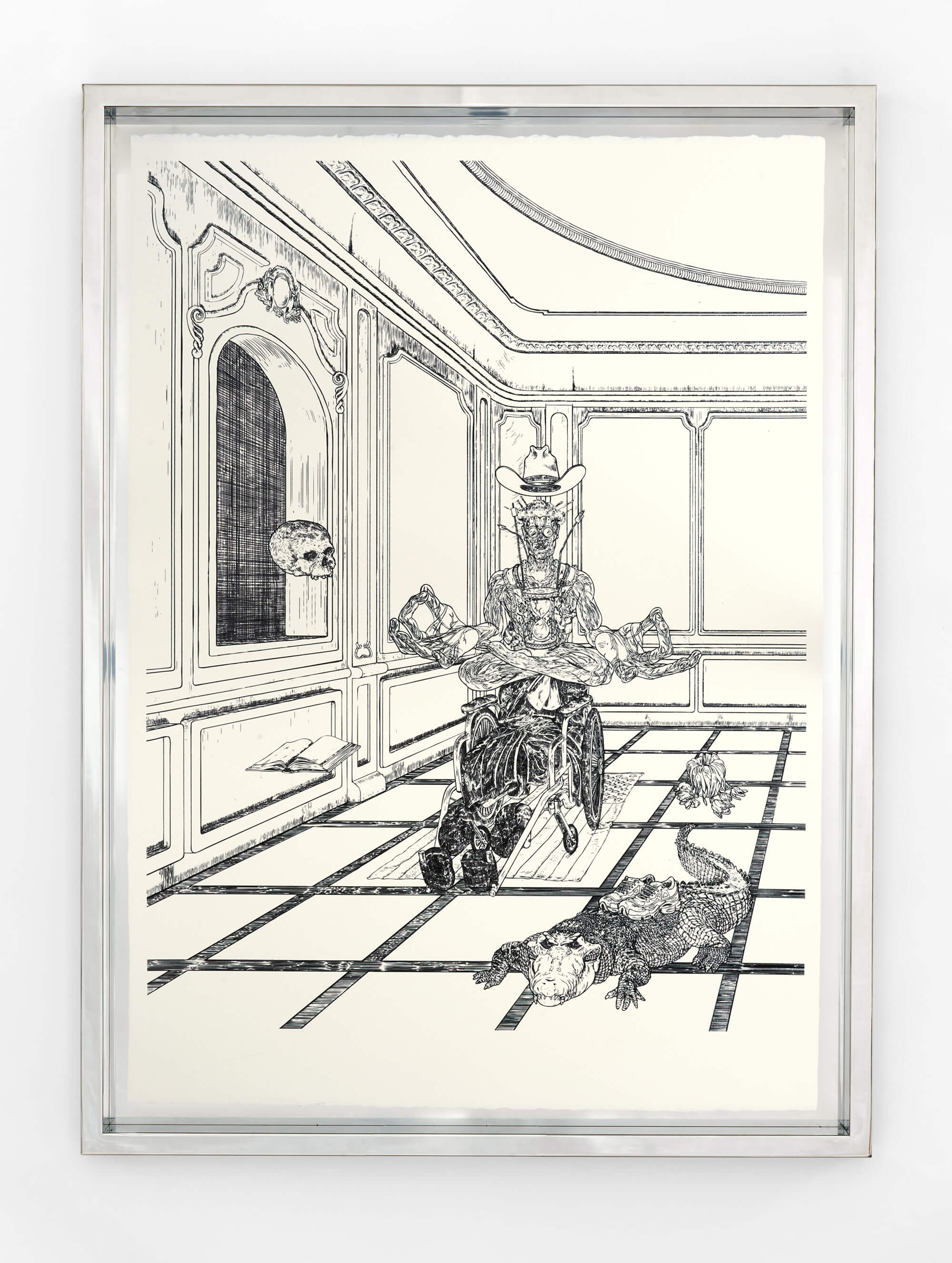 Me In My Study (print)