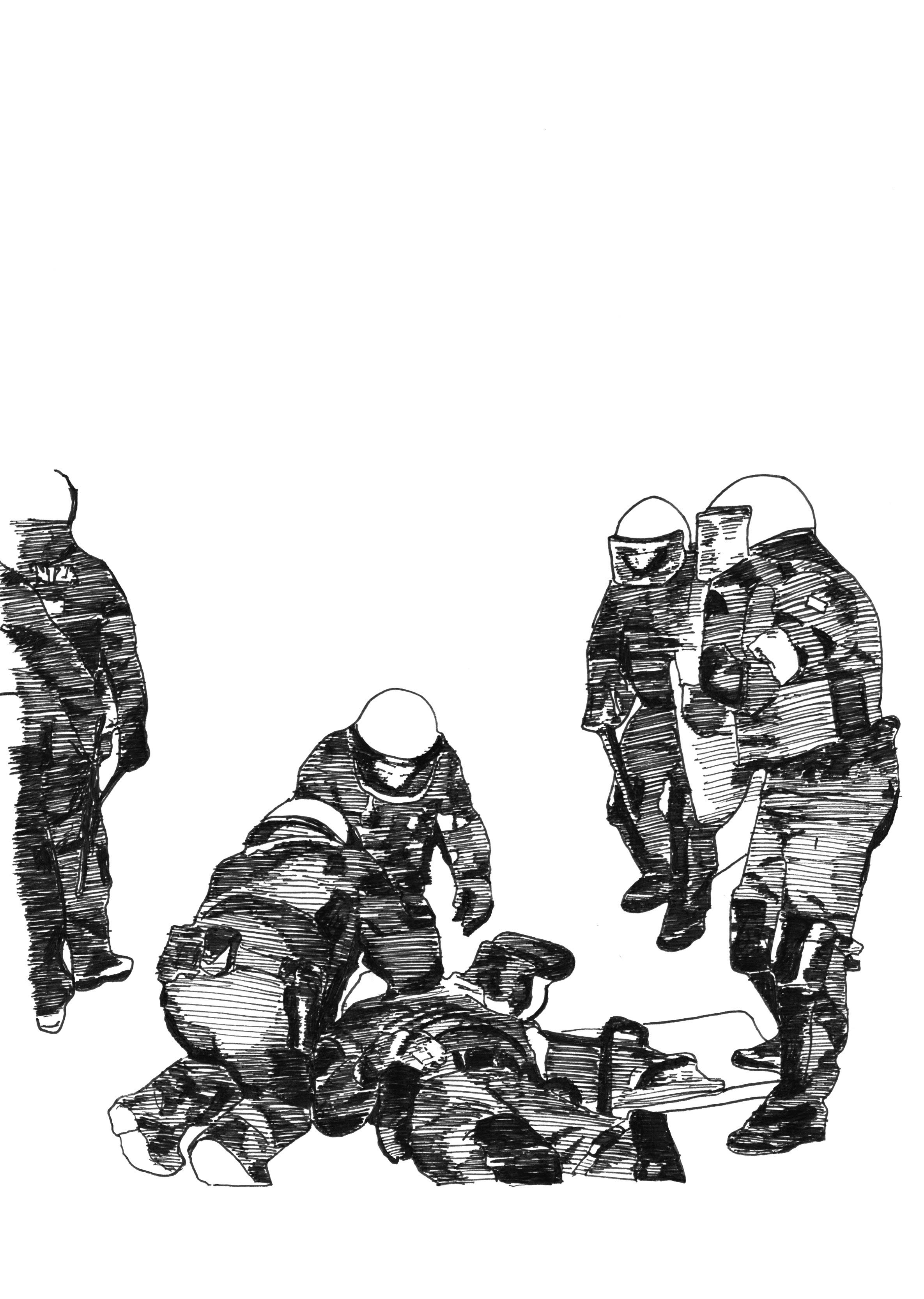 Untitled 9, 29.5x21cm, fineliner on paper