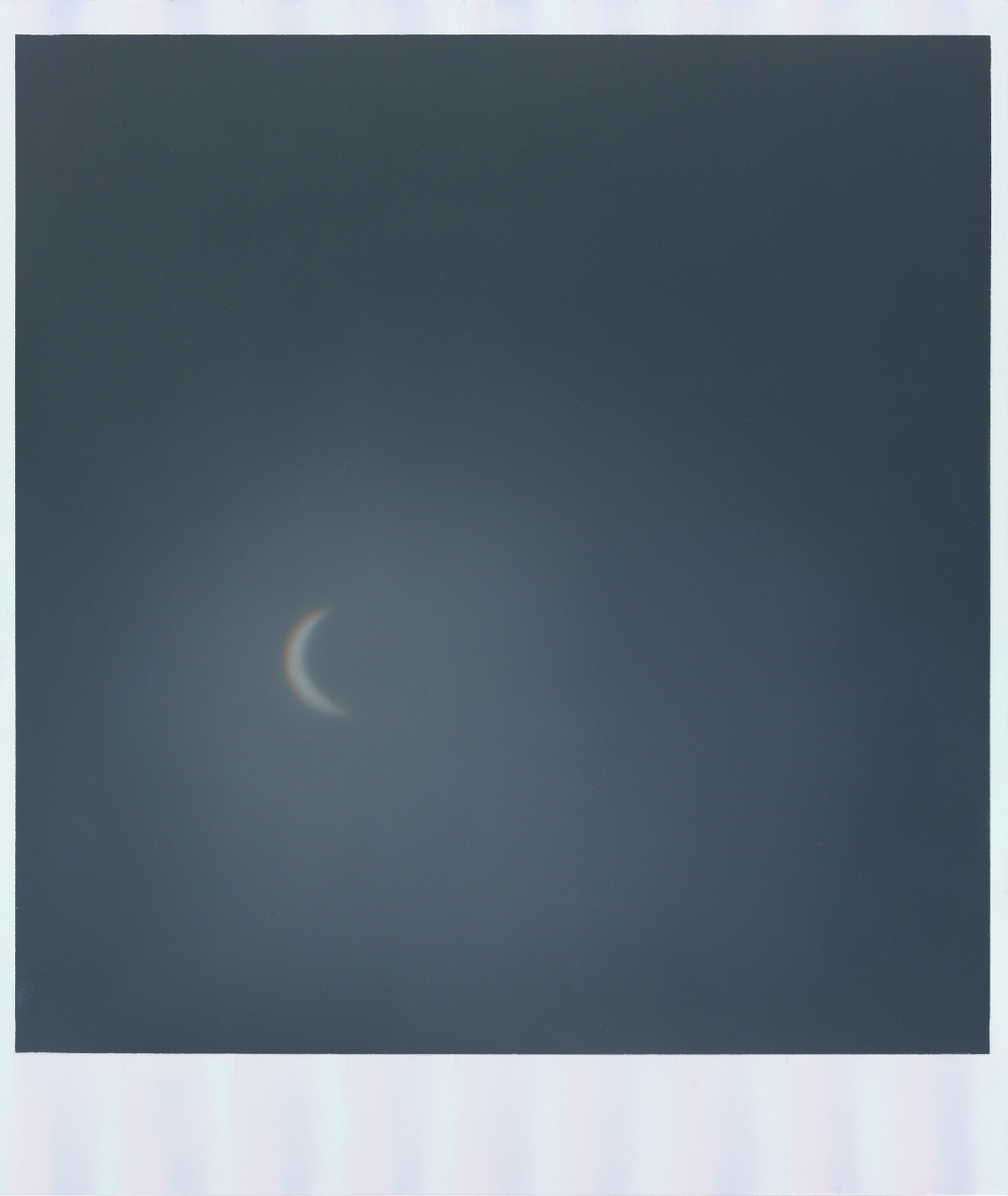 untitled, oil on aluminium, 65 x 55 cm, 2018