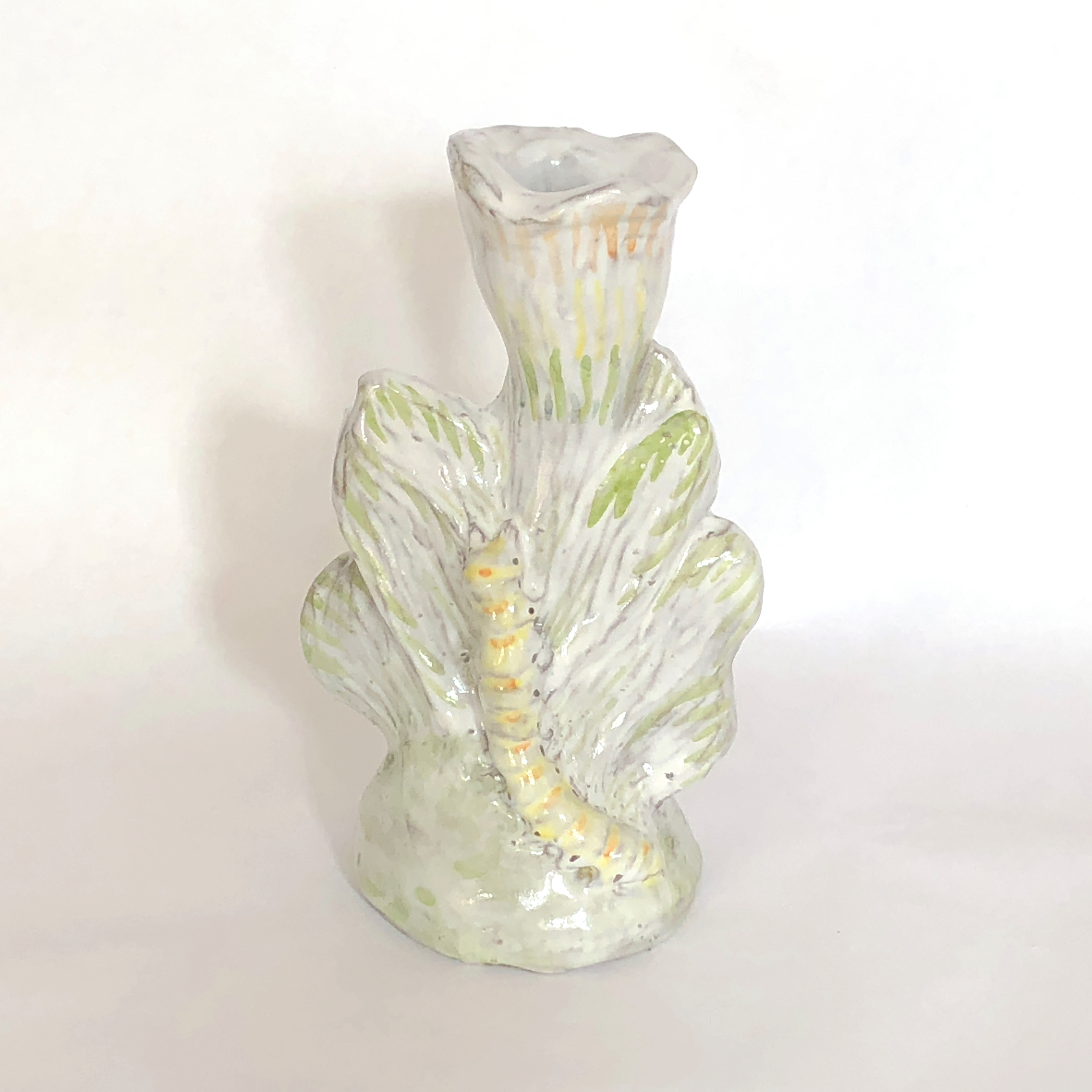 caterpillar, glazed stoneware