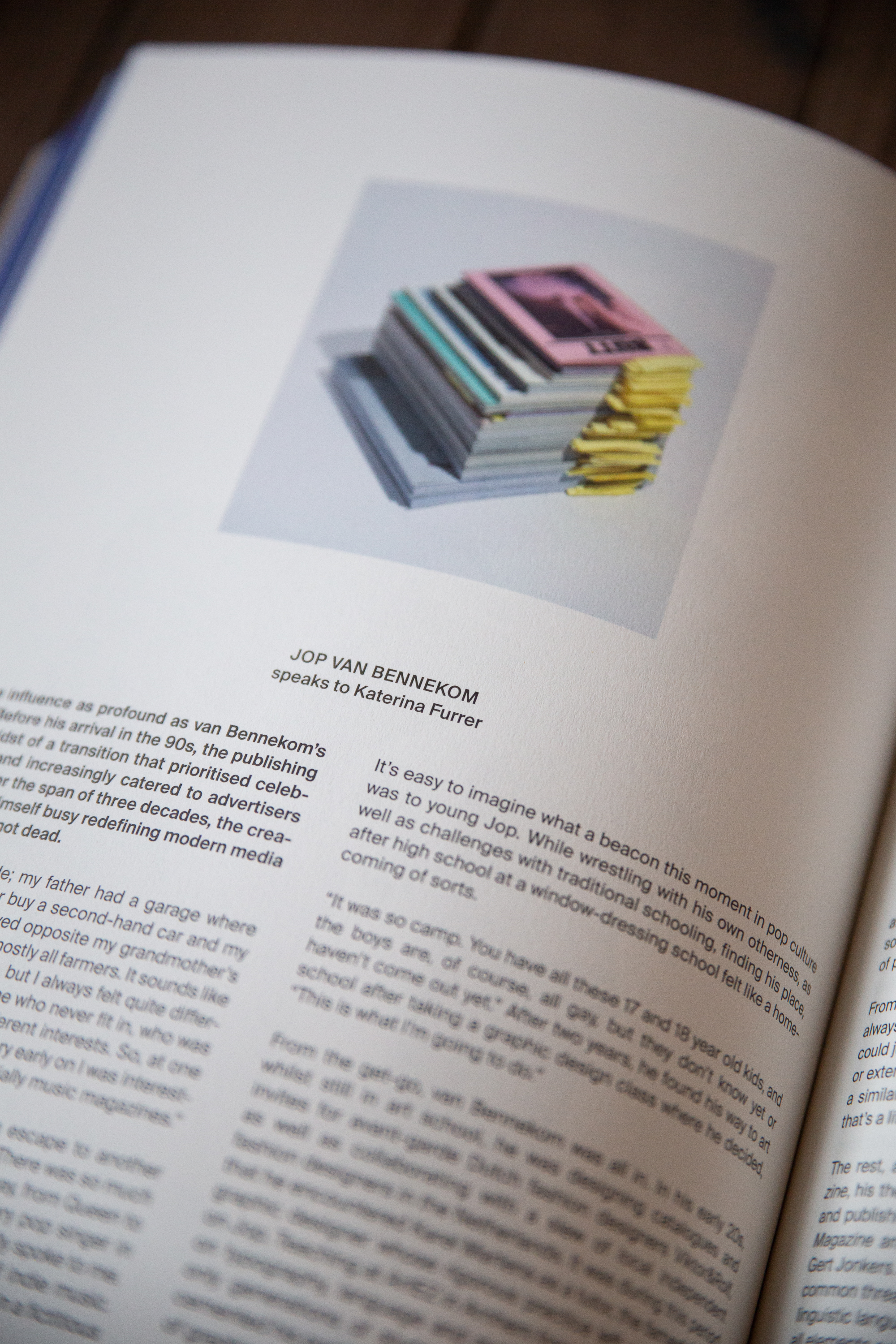 The New Stijl — Interview with Jop van Bennekom