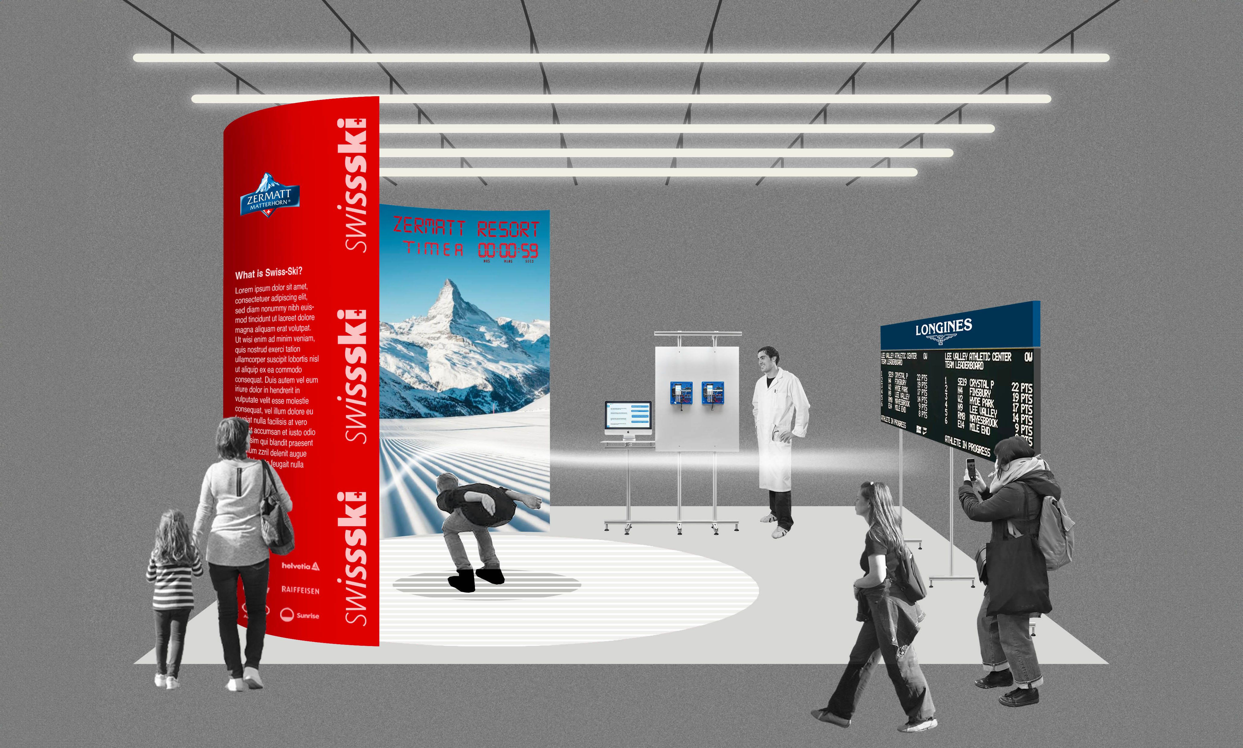 Pavilions concepts / SWISS-SKI / 2022