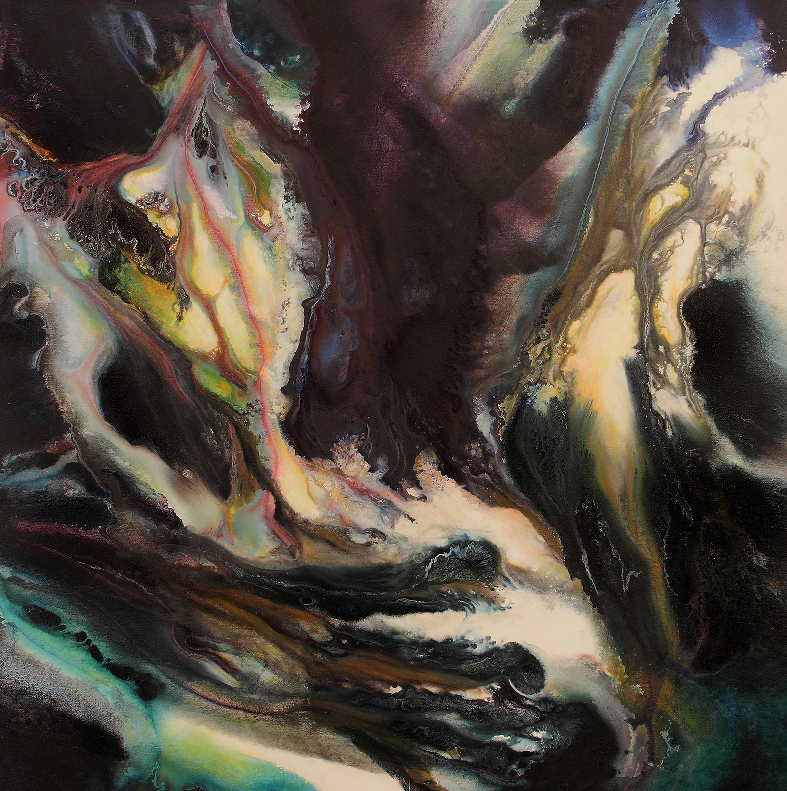 sem título ID1497, 2013, acrílica s/tela, 120x120 cm