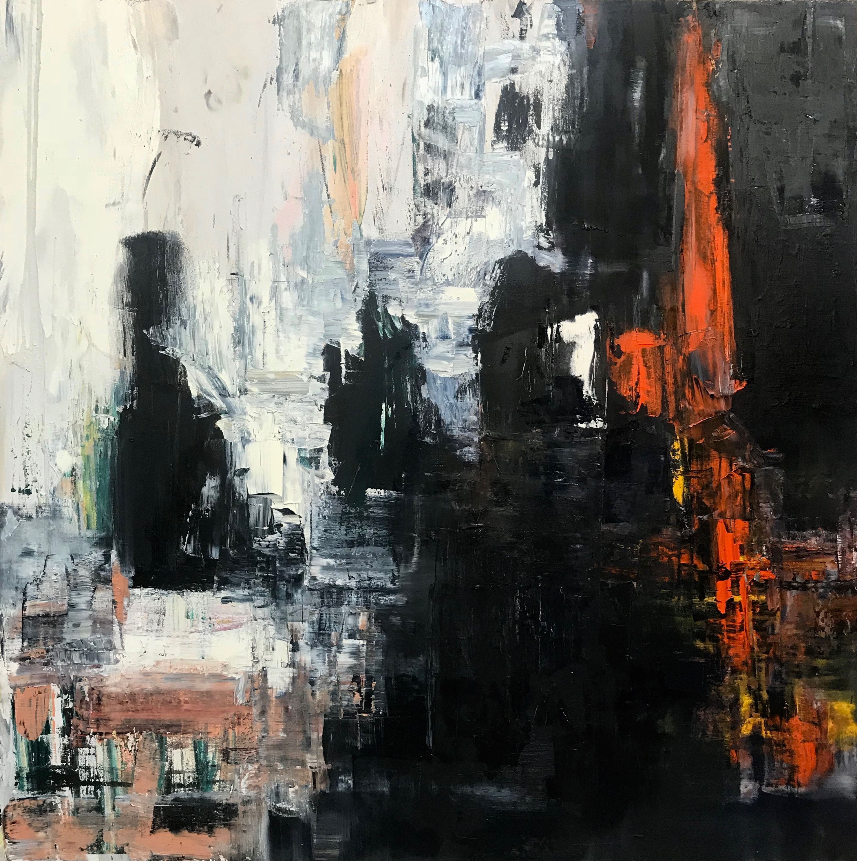27. Home 2020 oil on canvas 72 x 72’ inches