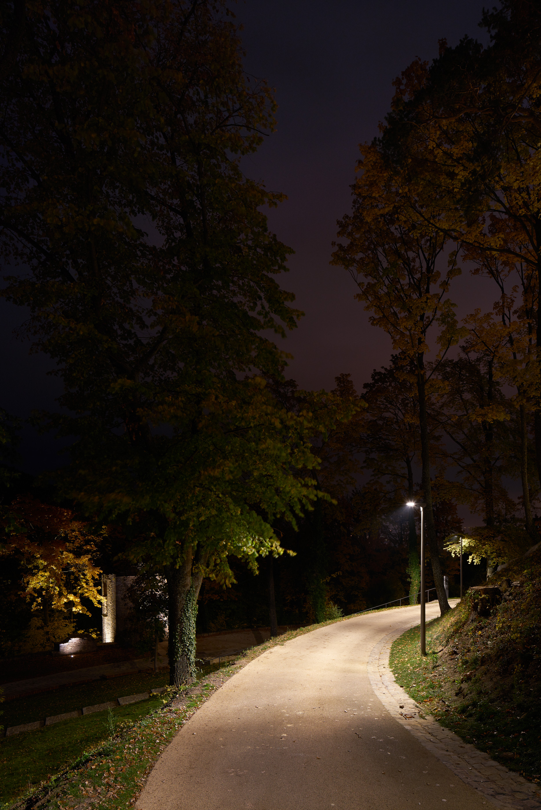 Hambacher Schloss. Kunde: Urbane Lichtkonzepte.