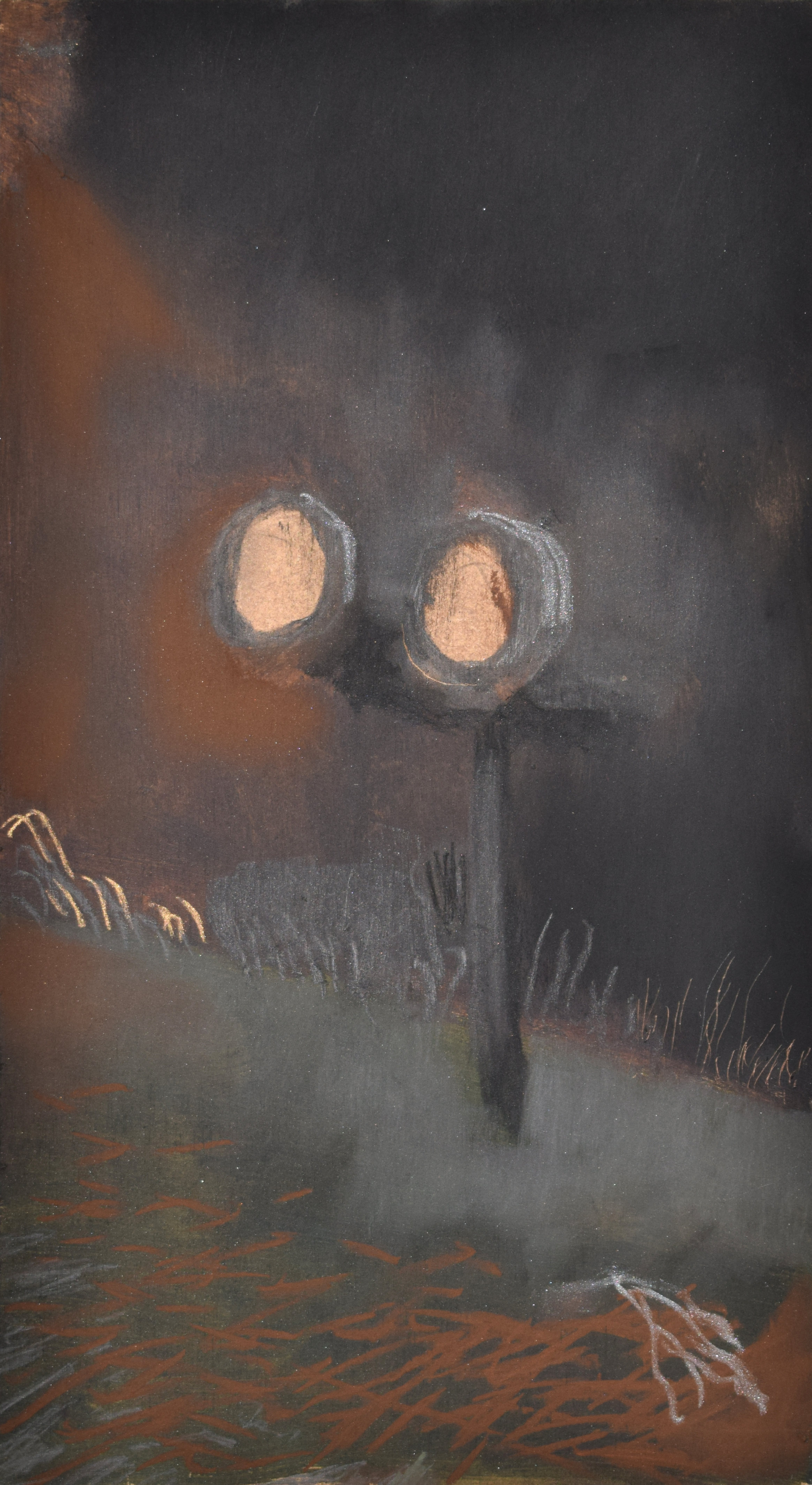 Night vision, 20 x 47 cm, 2021