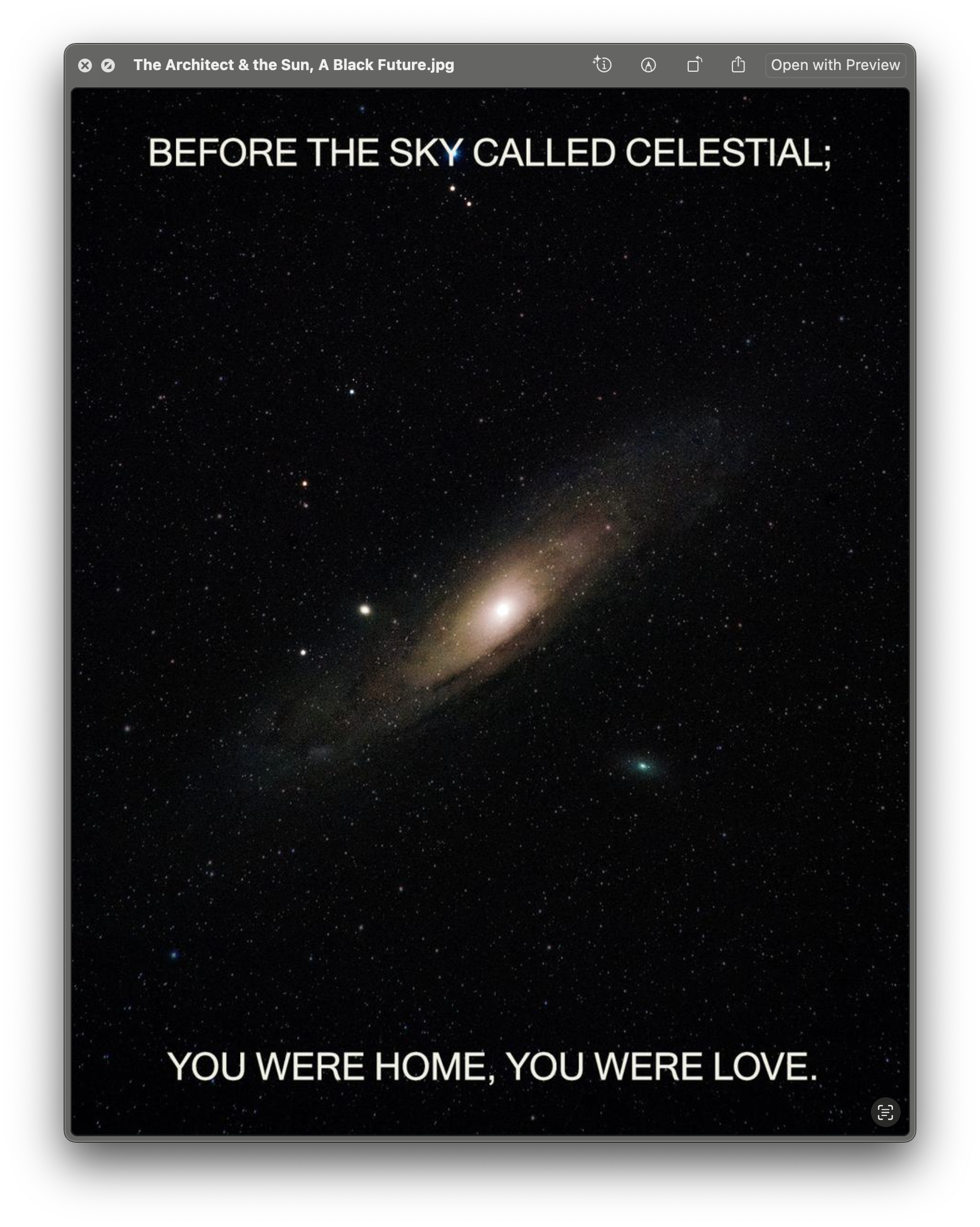 The Architect & the Sun: A Black Future by Malanda Jean-Claude