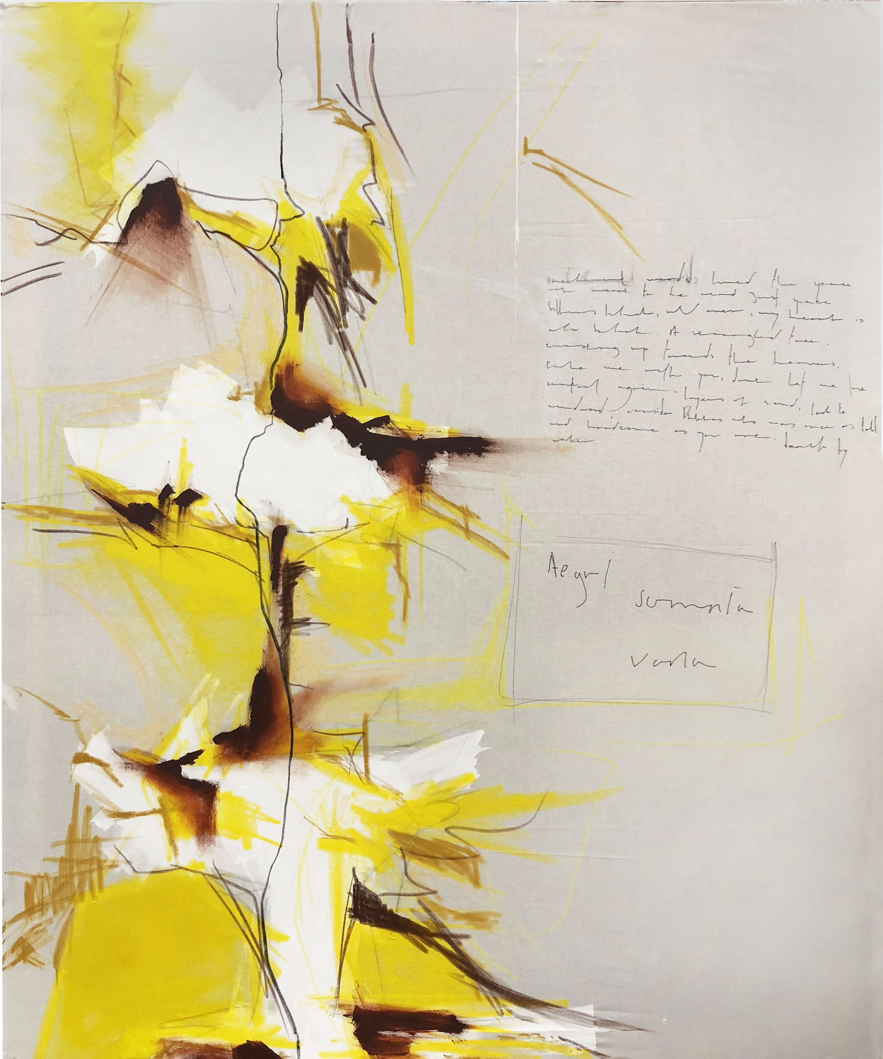 002J // Mixed Media on Canvas // 150x180cm // 2017