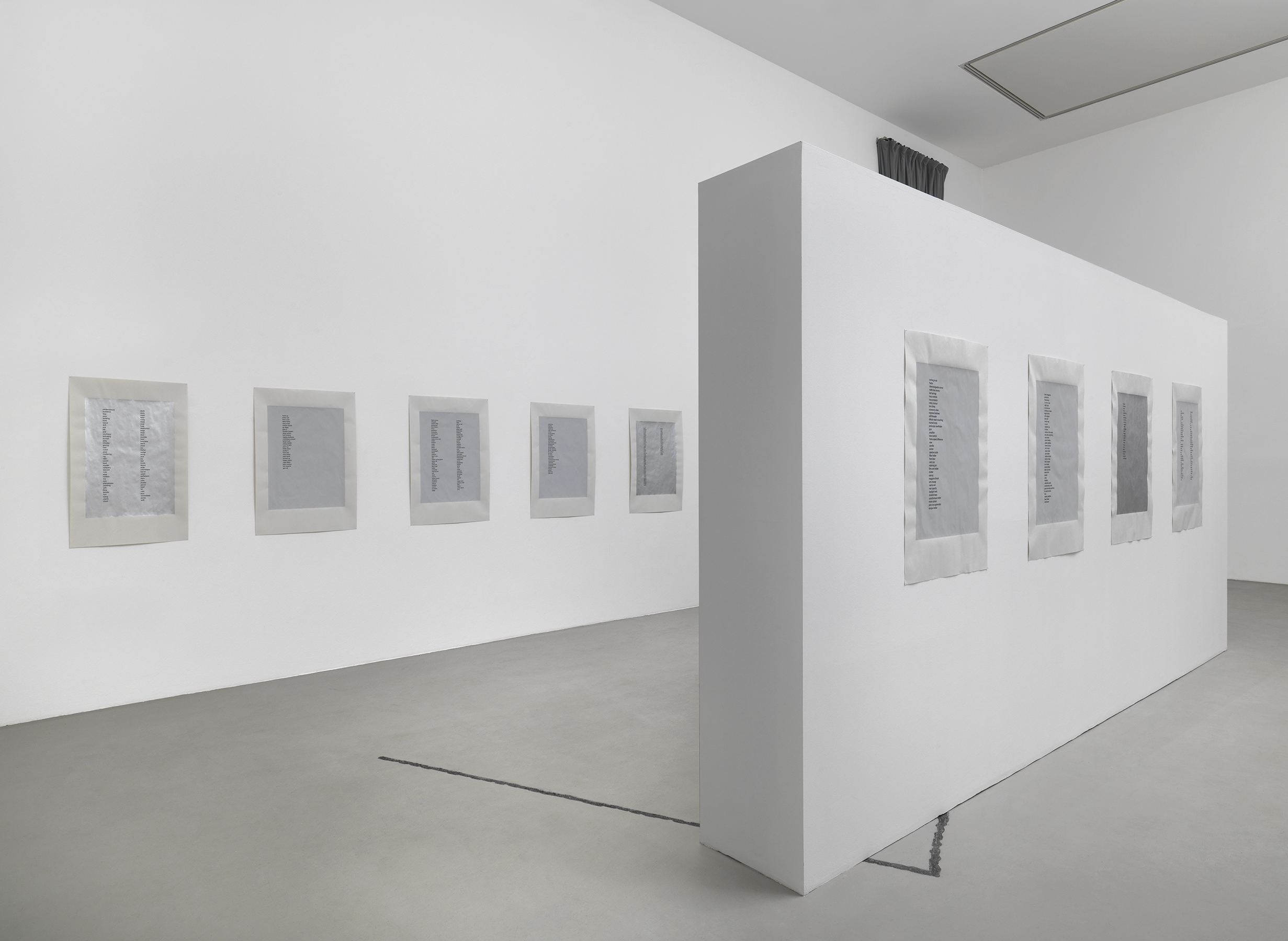 New Waves, 2012. Installation view, DAAD Galerie, Berlin, 2012