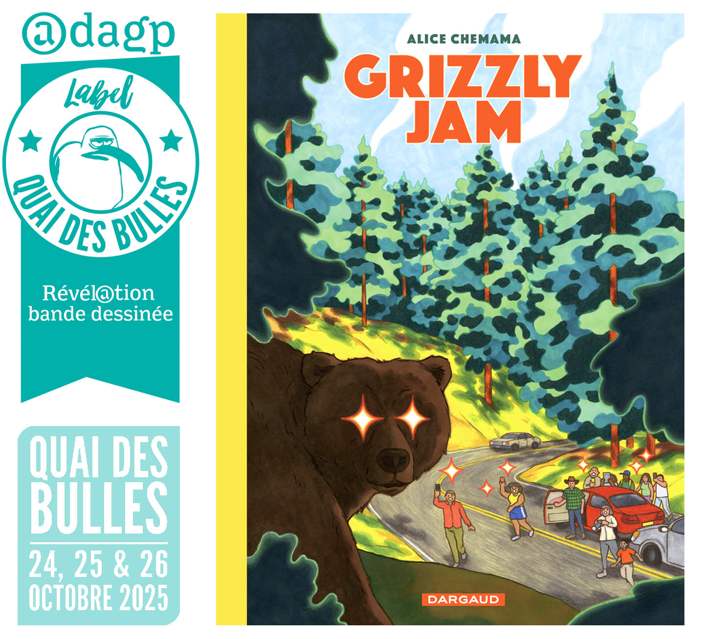 Grizzly Jam en sélection au festival Quai des Bulles 