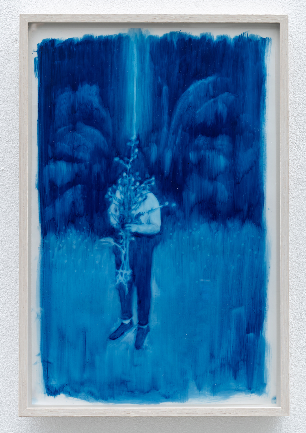 Wild Flowers, 2022. Oil on tracing paper, 32,5 x 50cm